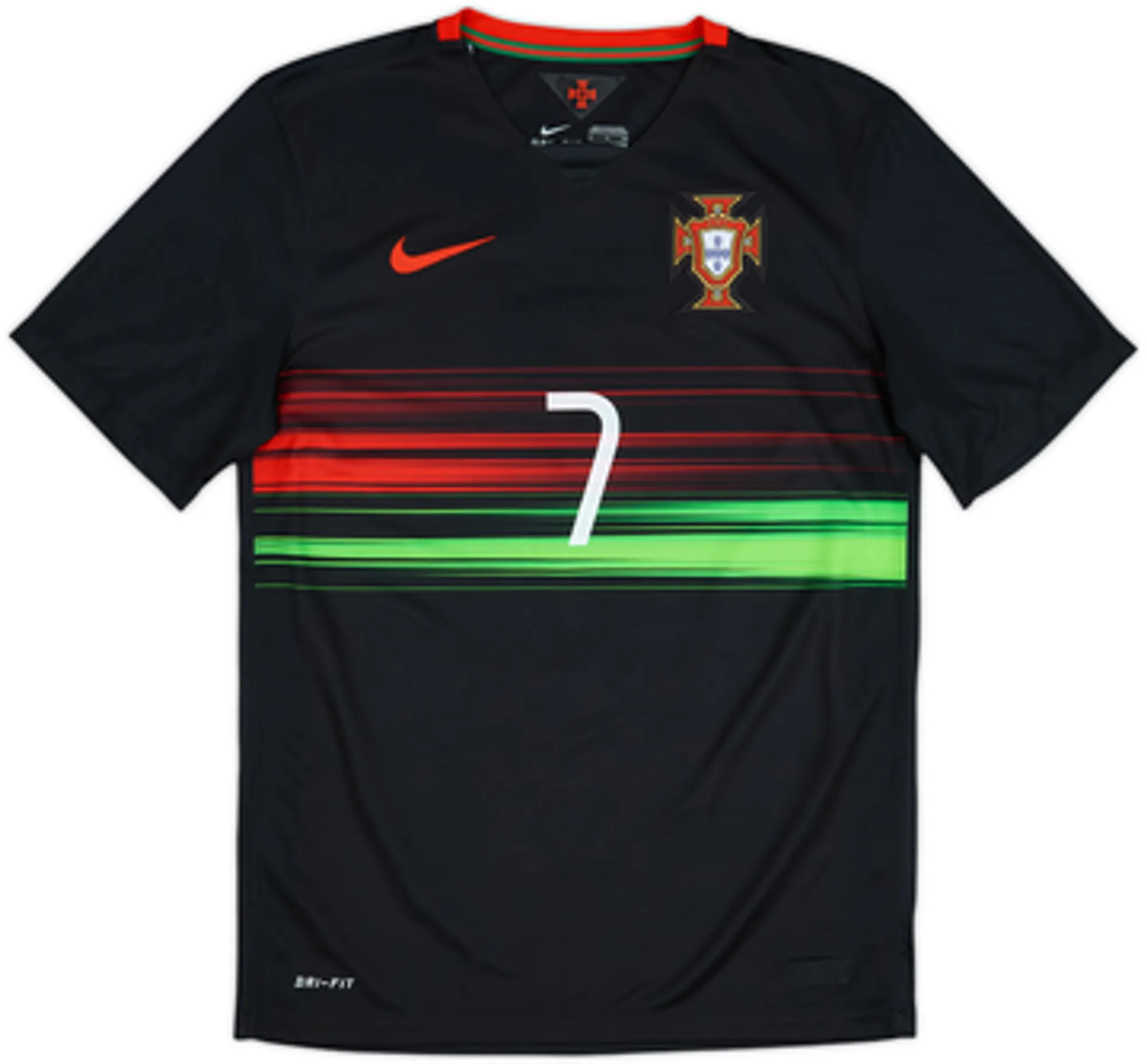 2015-16 Portugal Away Shirt Ronaldo #7 - 10/10 - (S)
