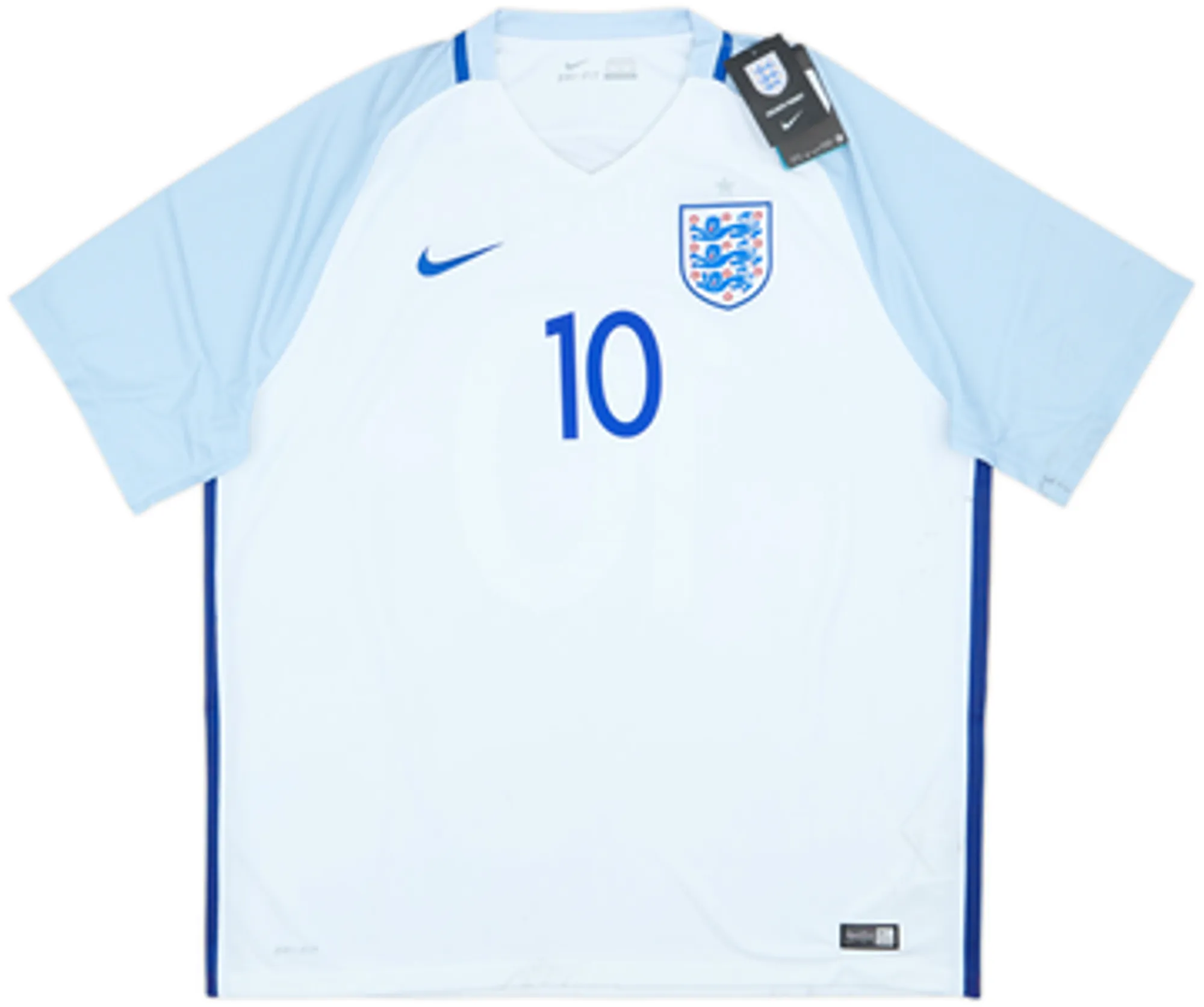 2016-17 England Home Shirt Rooney #10 (XXL)