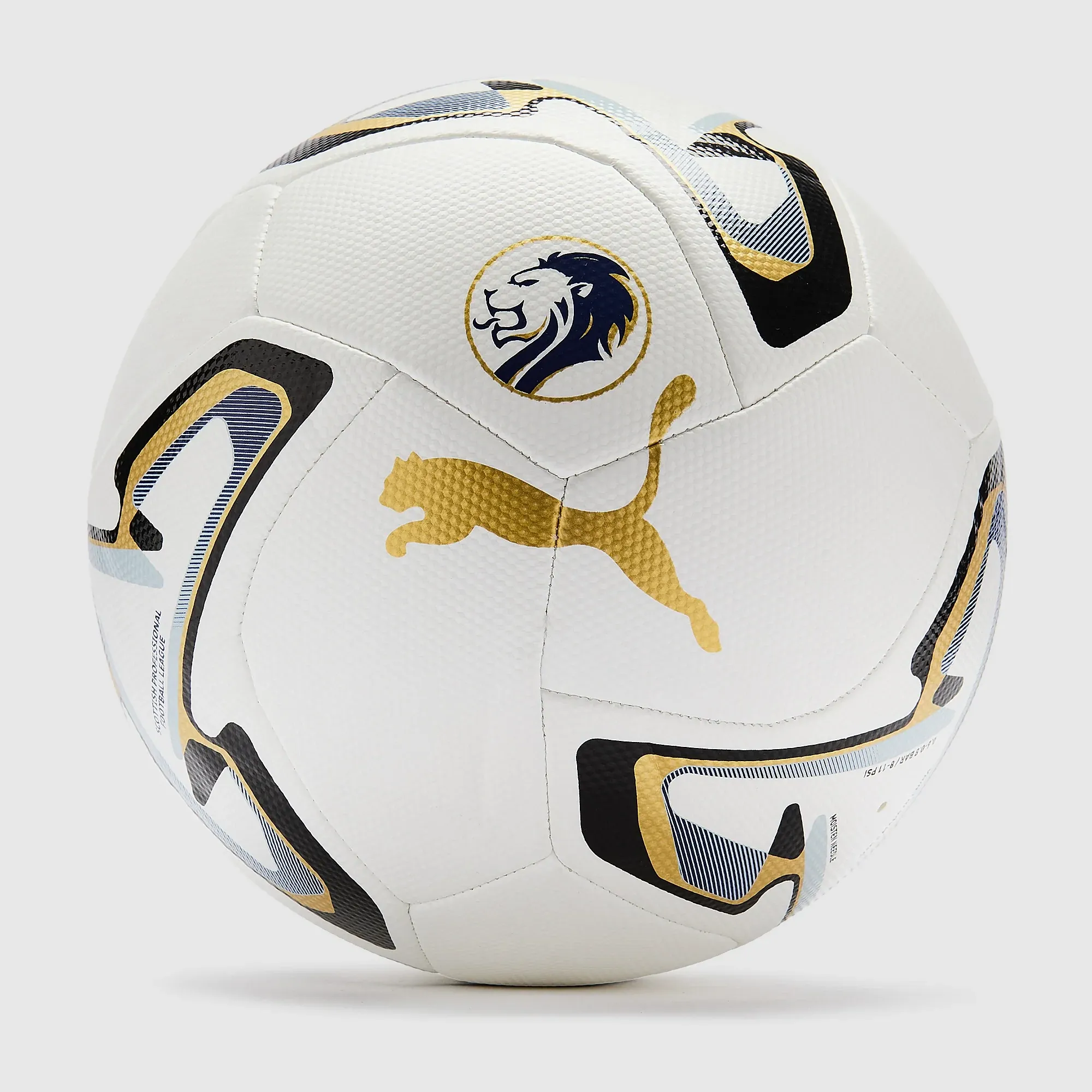 PUMA STELLAR Cup Scottish Professional Football League Ball in White | Size 5