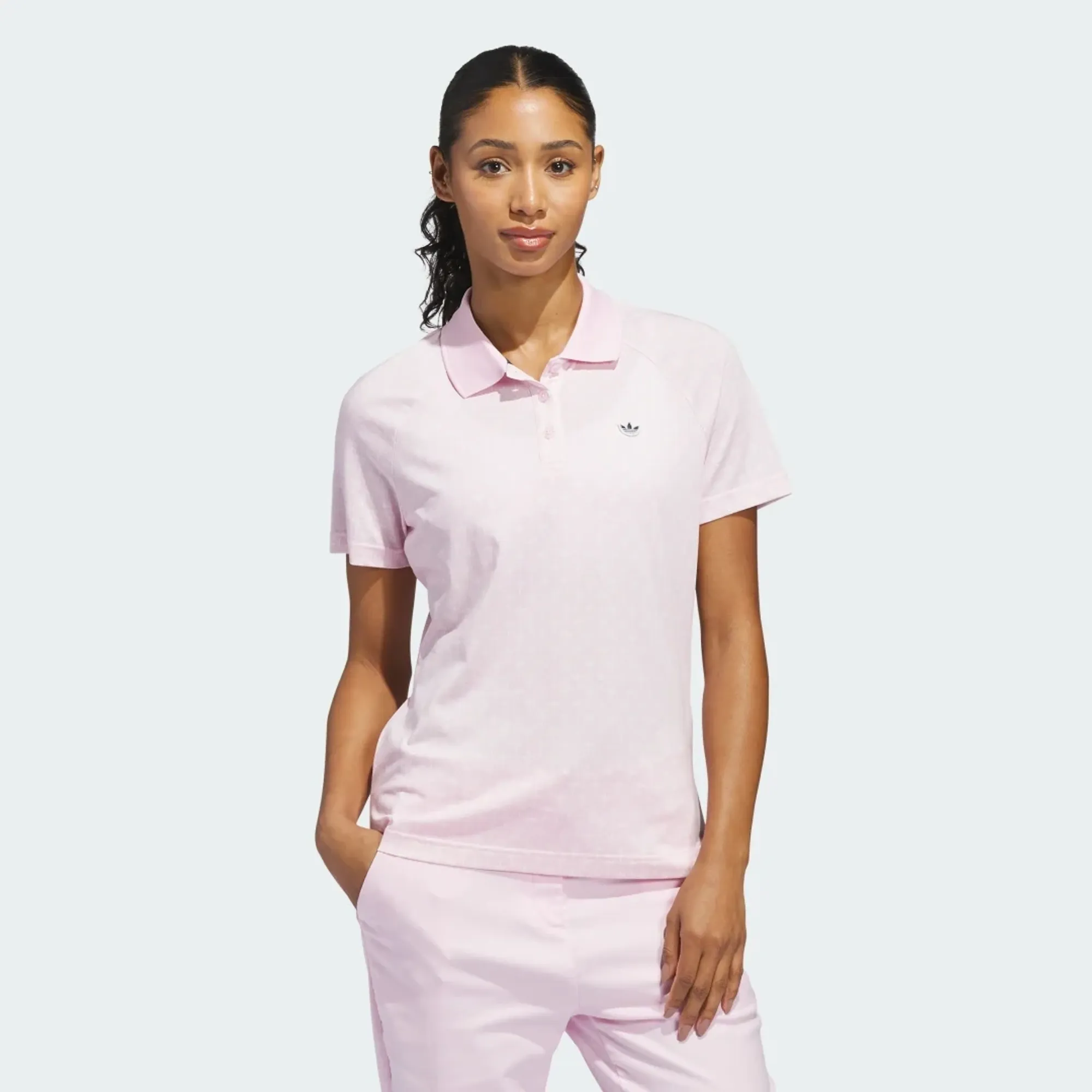 adidas Originals All Over Trefoil Polo Shirt