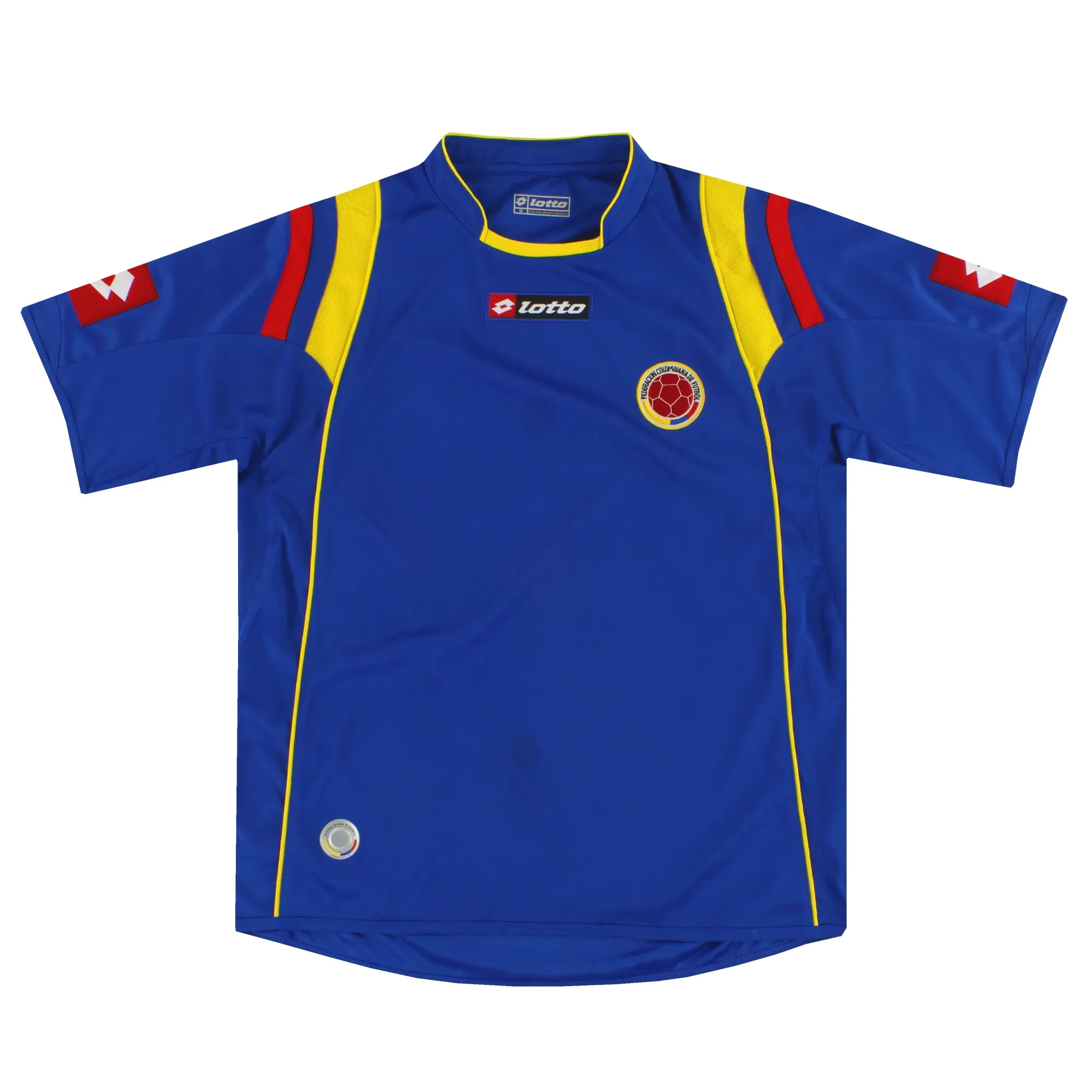2009-10 Colombia Lotto Away Shirt M - Colombia / Very good 