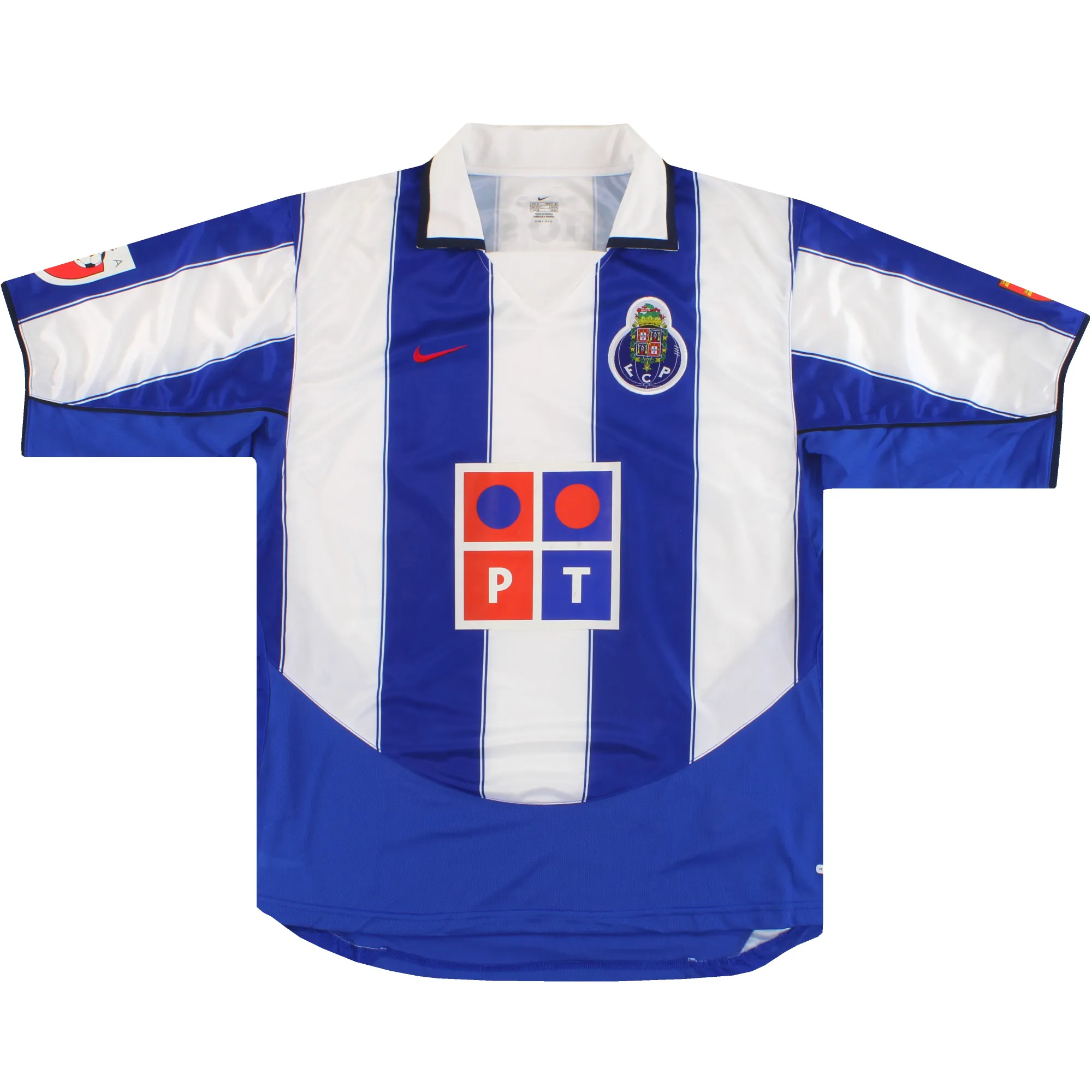 2003-04 Porto Nike Home Shirt XL - Porto / Excellent 