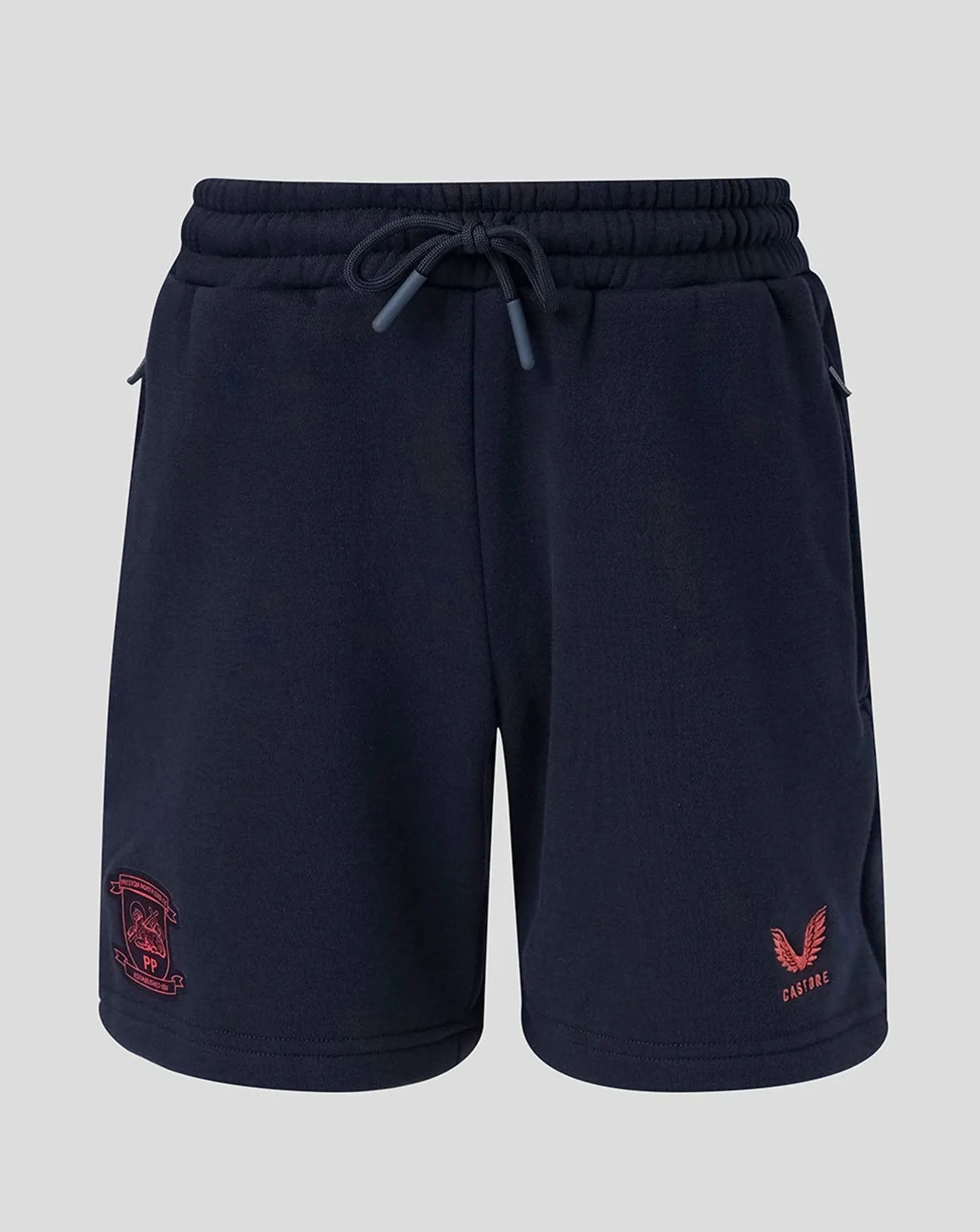 Castore Preston North End Junior 26/27 Travel Adapt Fleece Shorts