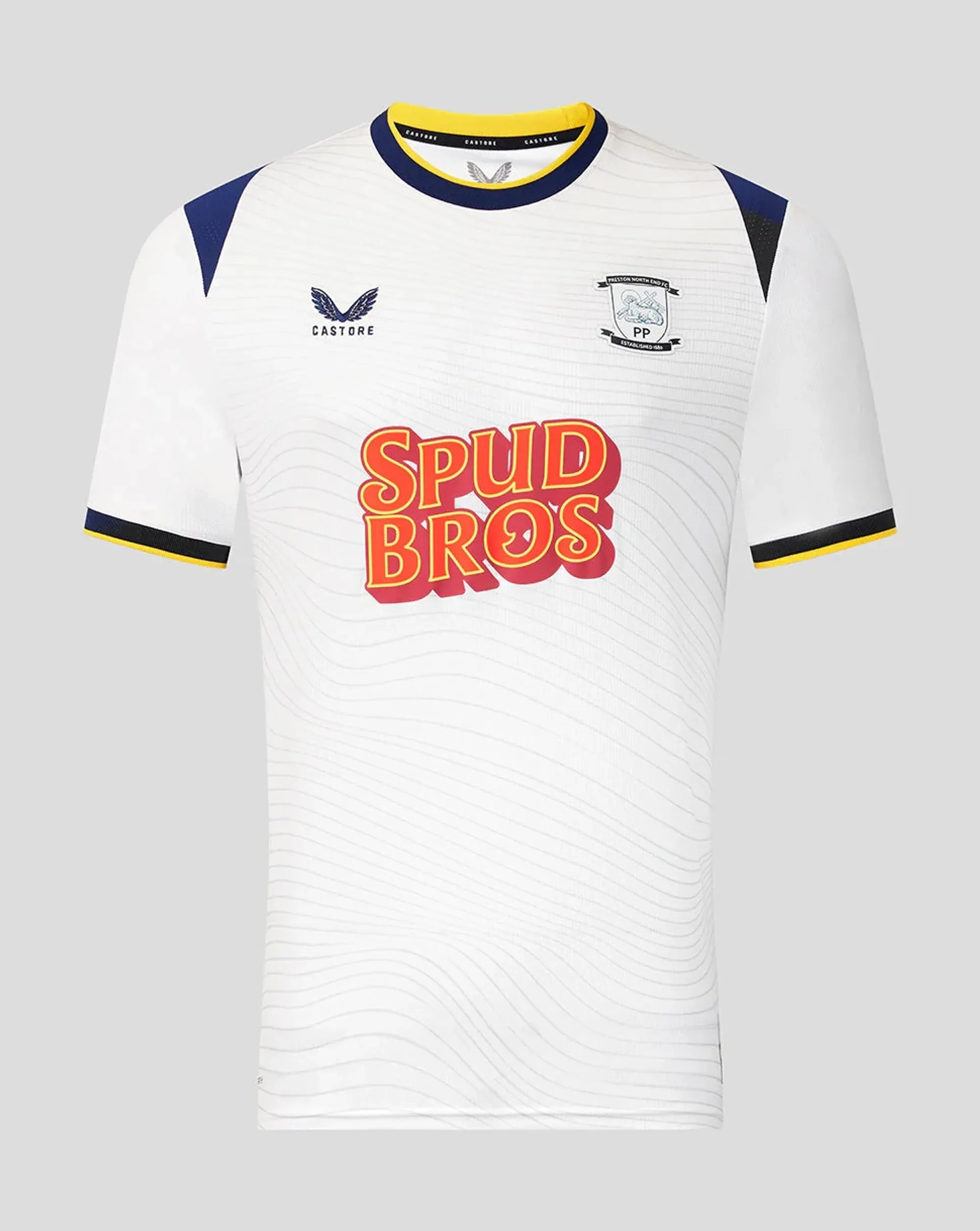 Castore Preston North End Men's 26/27 Home Short Sleeve Shirt