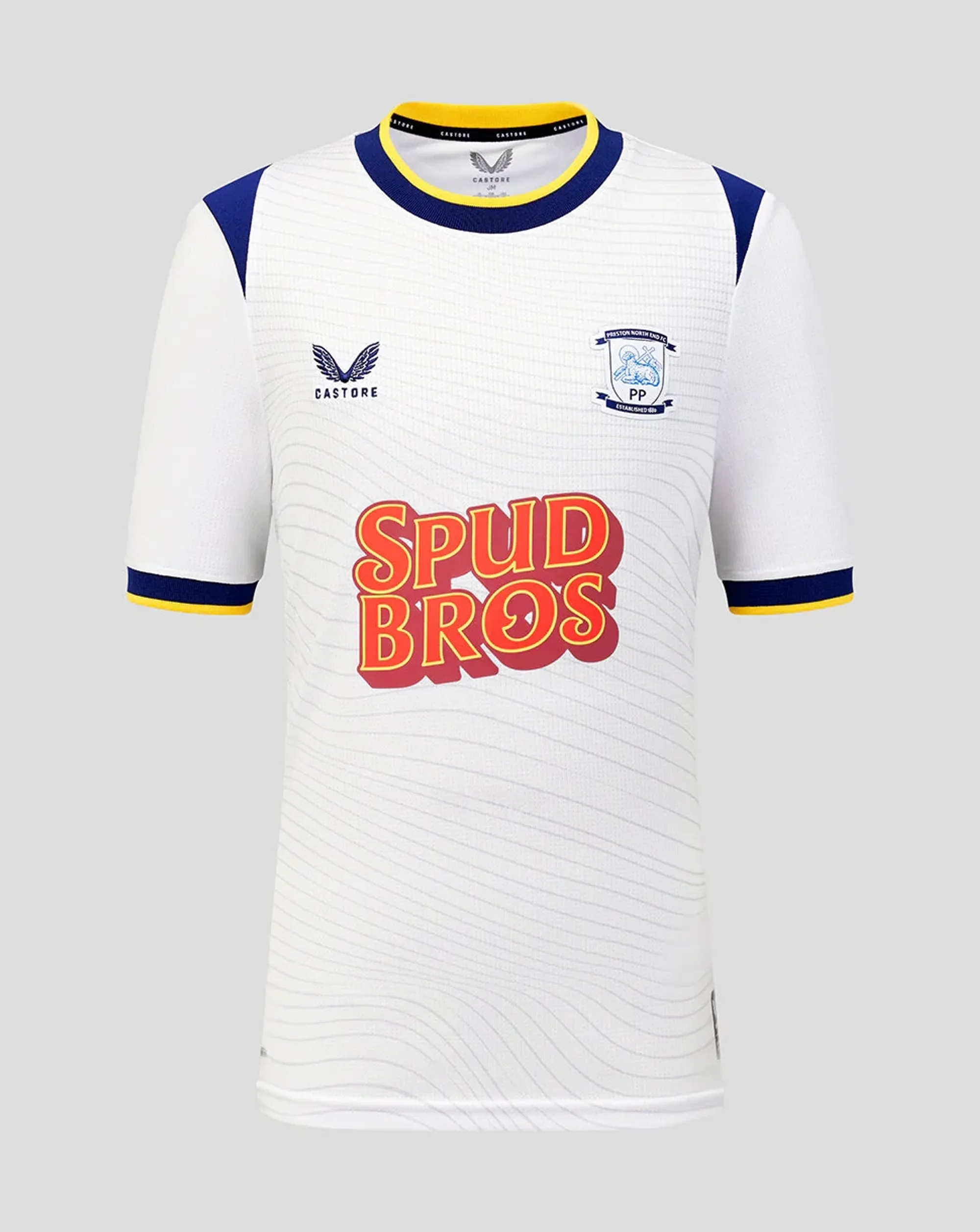 Castore Preston North End Juniors 26/27 Home Short Sleeve Shirt