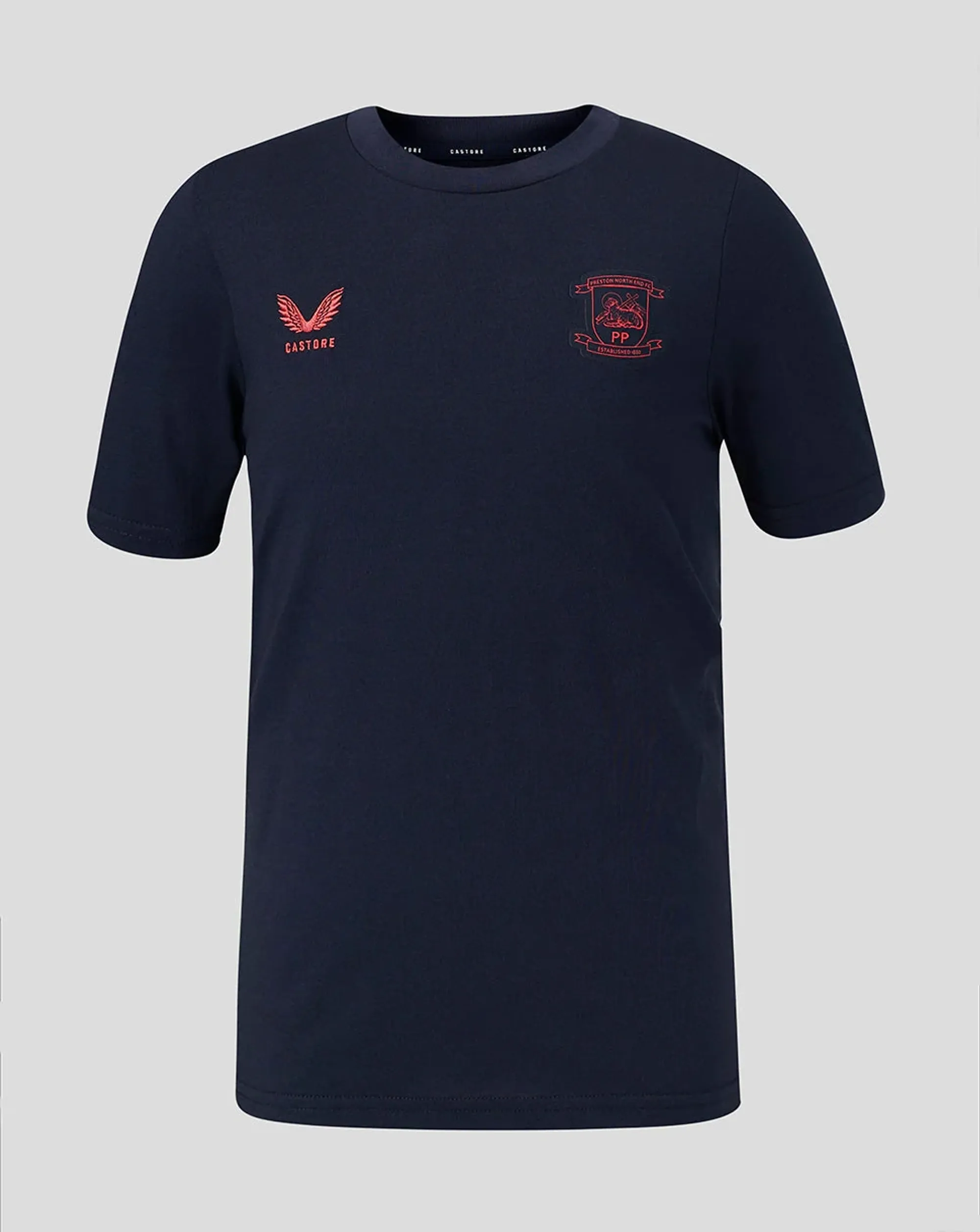 Castore Preston North End Juniors 26/27 Travel T-shirt
