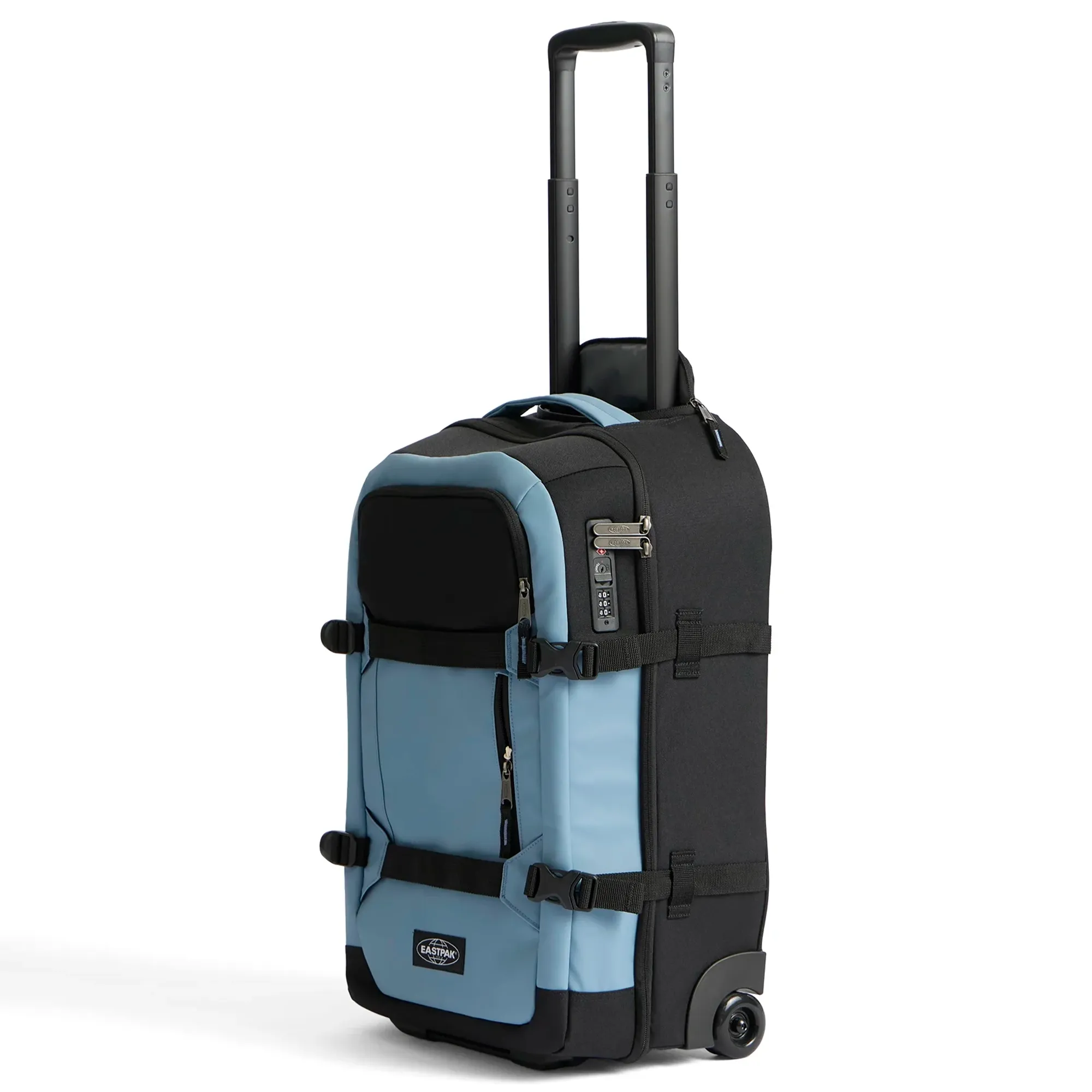 Eastpak Transit'r Pro Luggage Case - Small Blue Pro Coated