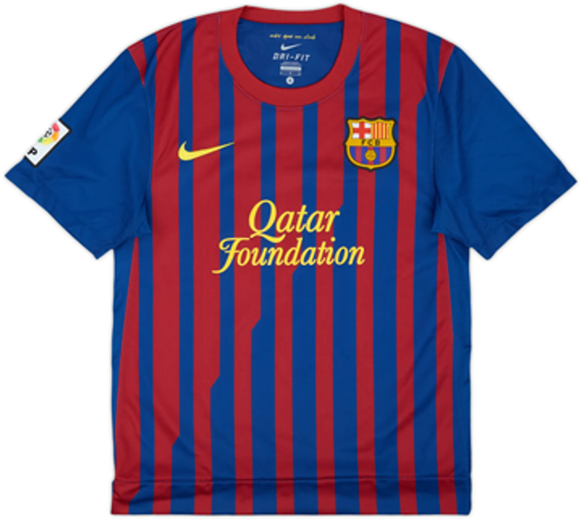 2011-12 Barcelona Home Shirt Messi #10 - 4/10 - (S)