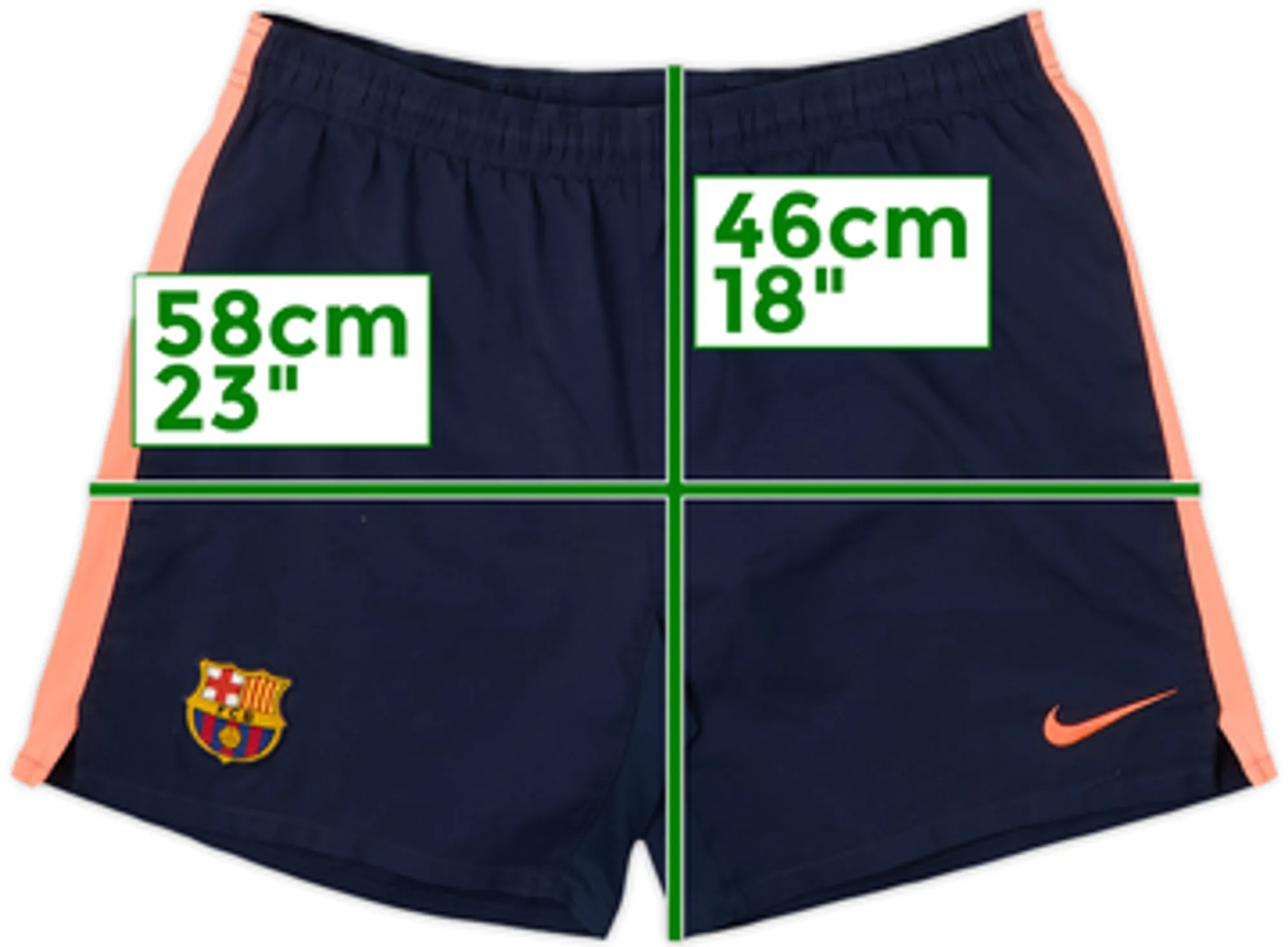 2009-10 Barcelona Away Shorts - 7/10 - (M)