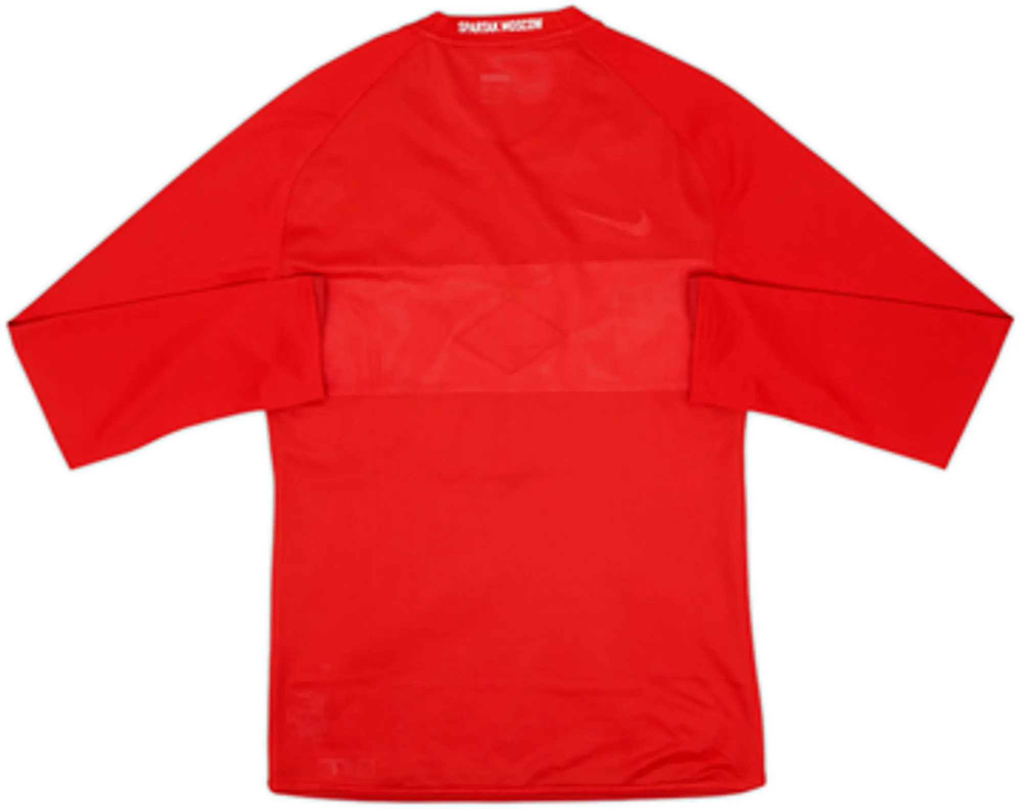 2009 Spartak Moscow Player Issue Home L/S Shirt - 9/10 - (M)