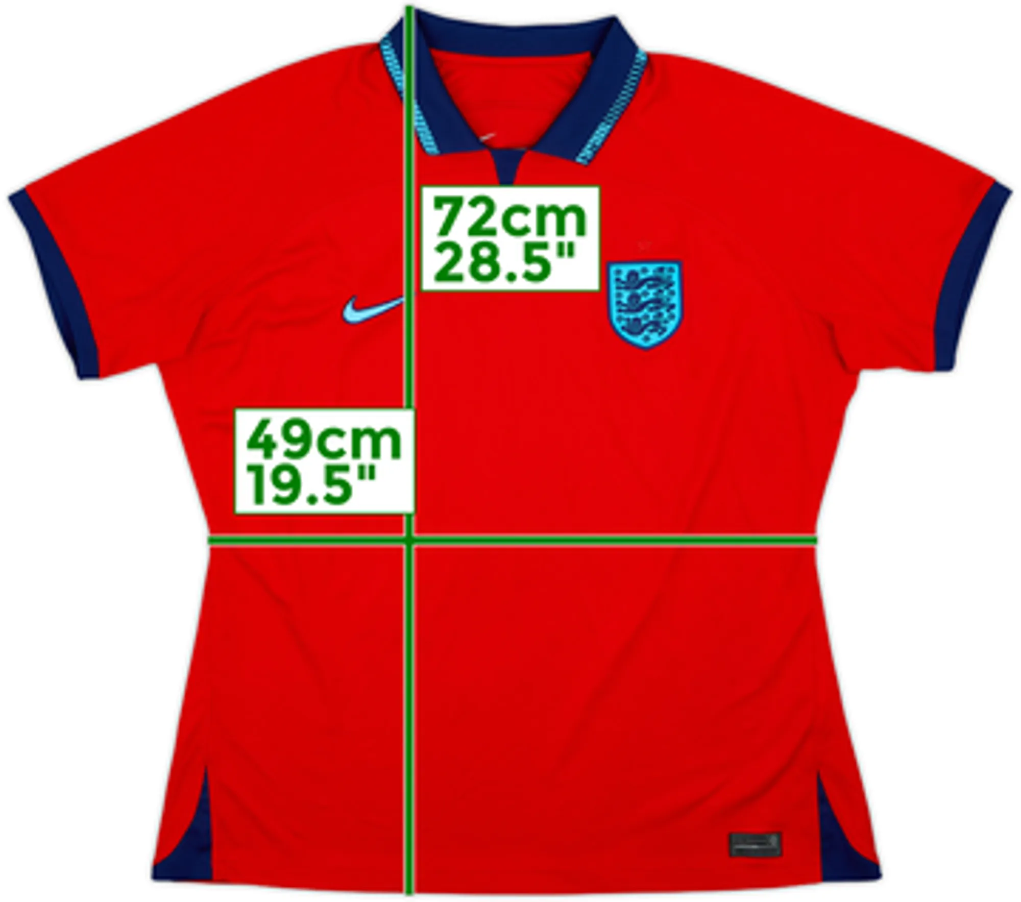 2022-23 England Away Shirt - 8/10 - (Women's XL)
