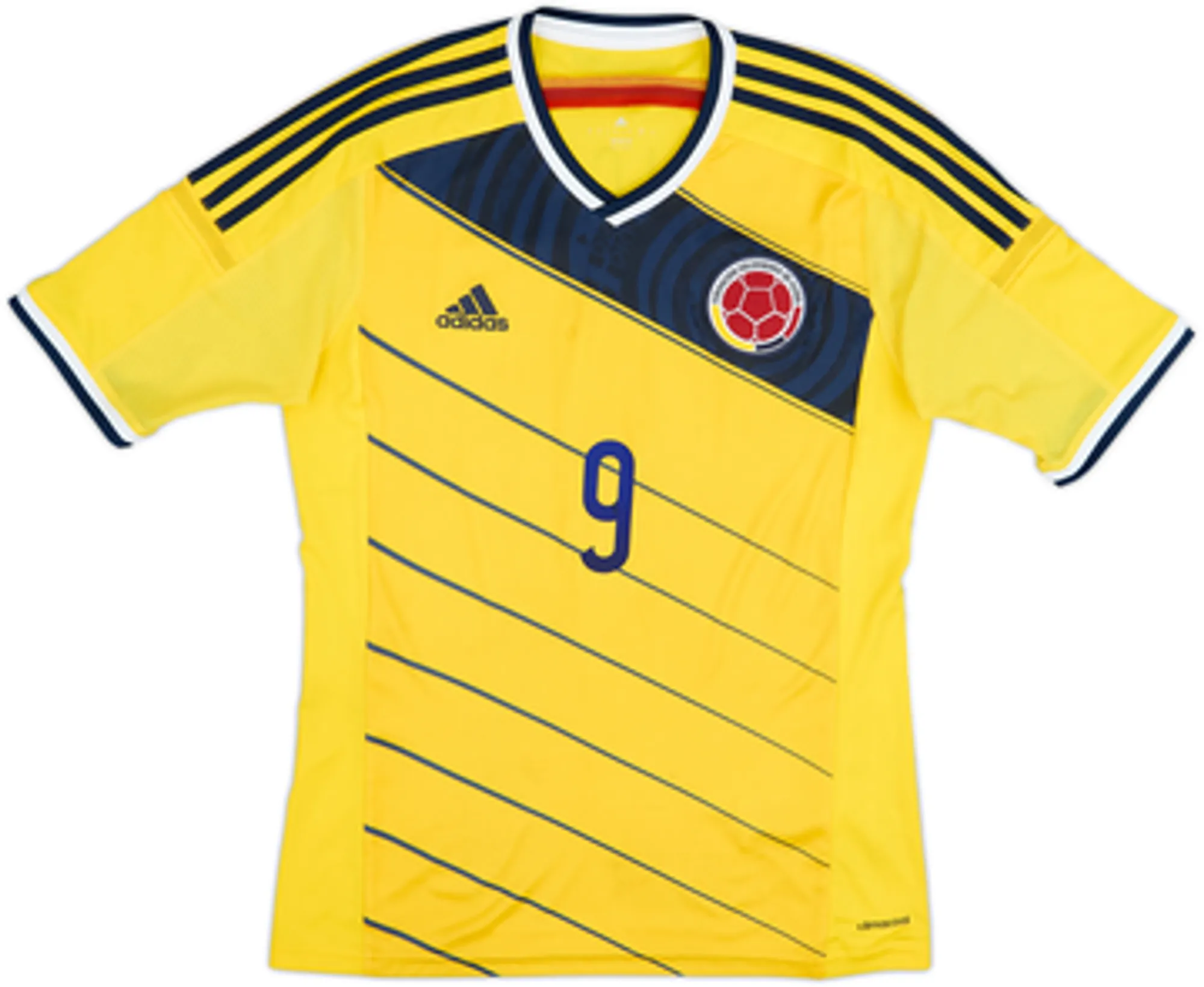 2014-15 Colombia Home Shirt Falcao #9 - 6/10 - (S)