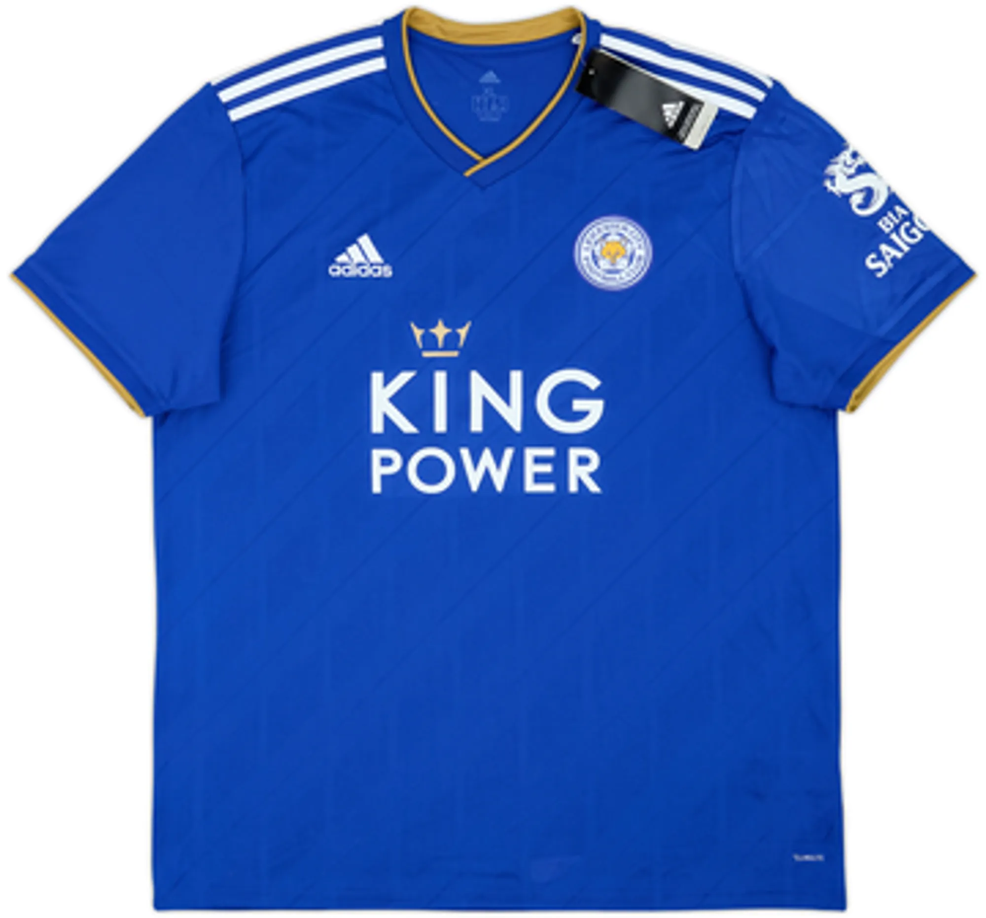 2018-19 Leicester Home Shirt Vardy #9 (XL)