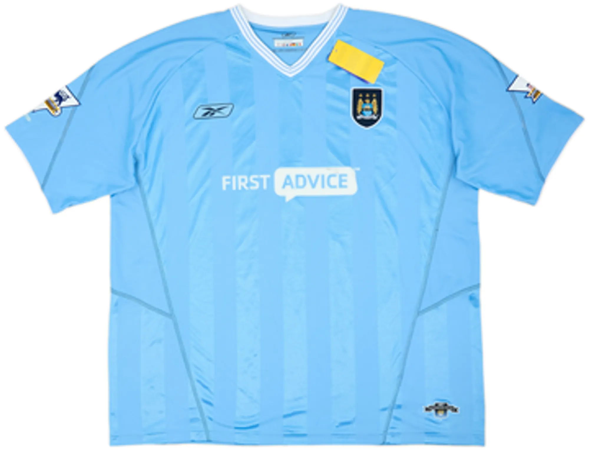 2003-04 Manchester City Home Shirt Sinclair #28 (XXL)
