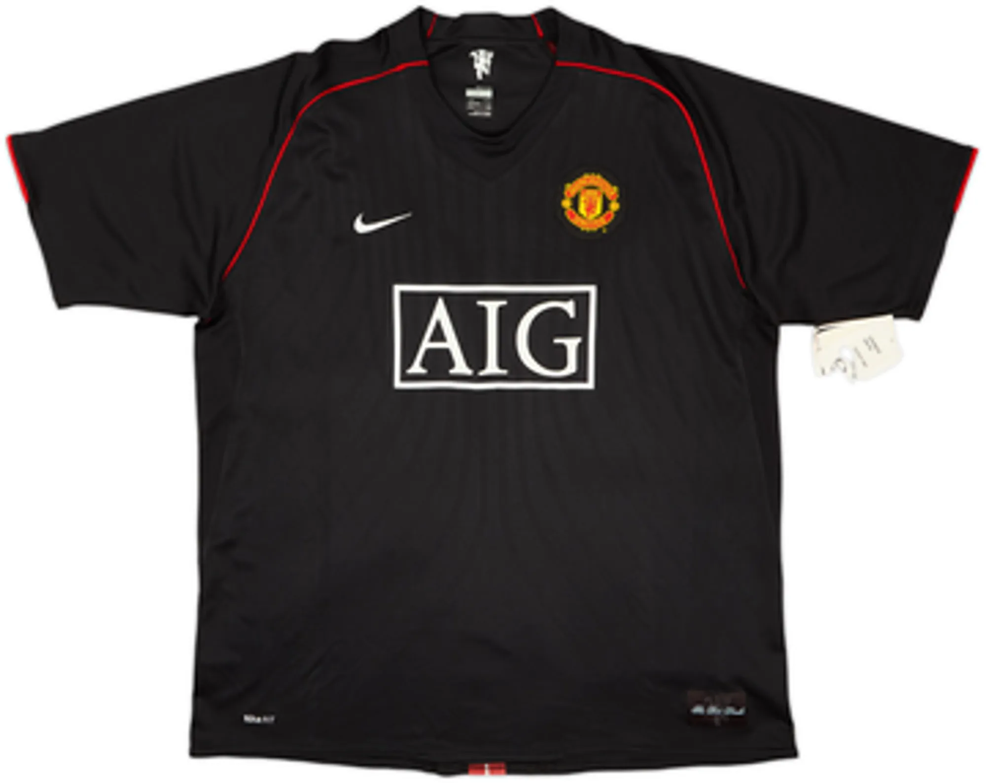 2007-08 Manchester United Away Shirt Ronaldo #7 (XXL)