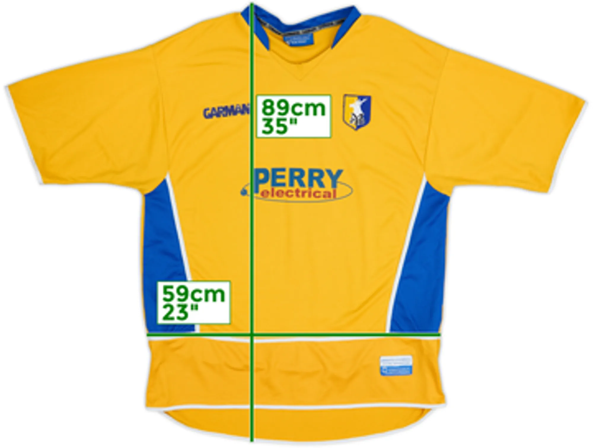 2004-05 Mansfield Town Home Shirt - 5/10 - (XXL)