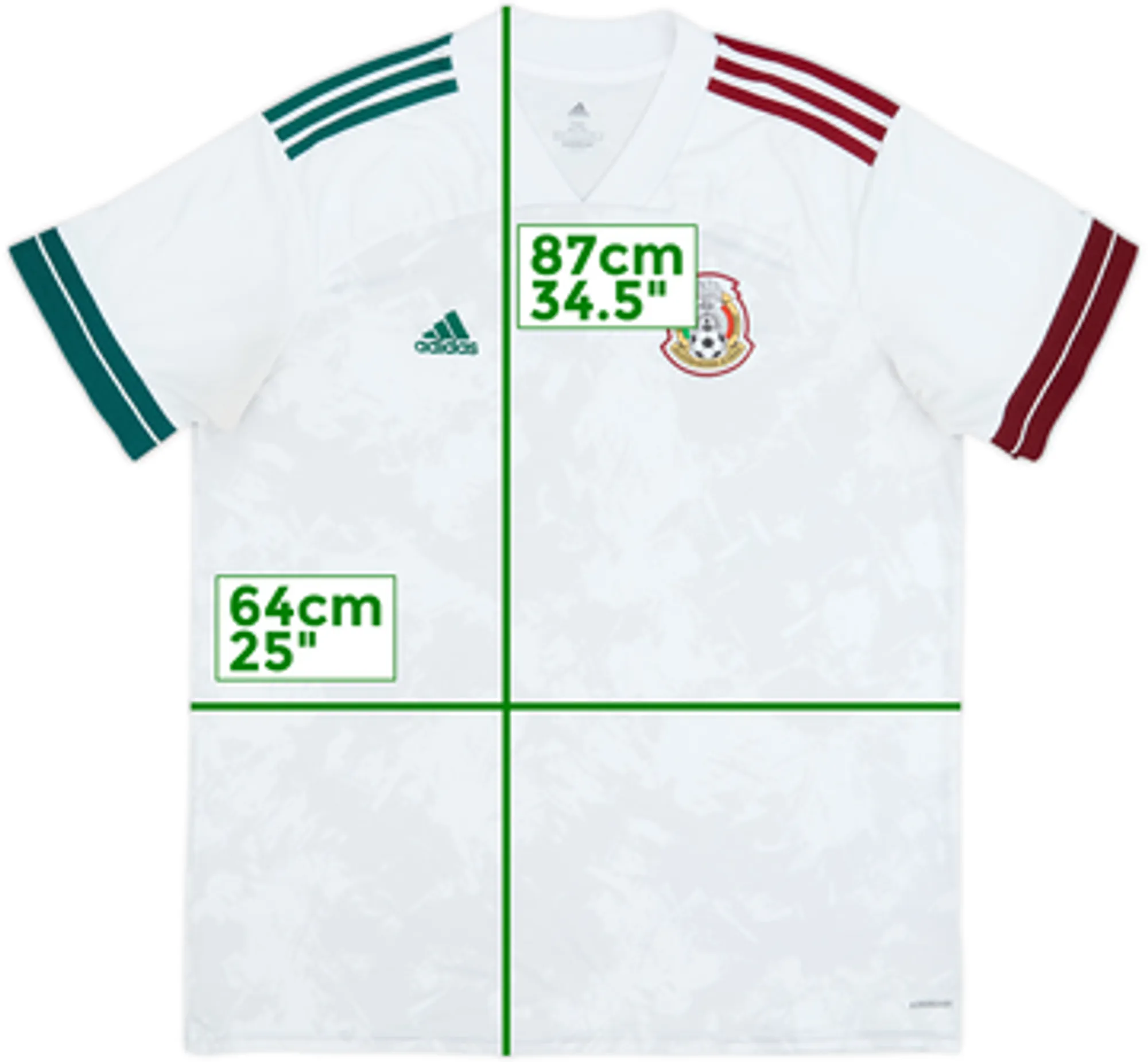 2020-21 Mexico Away Shirt - 10/10 - (XXL)