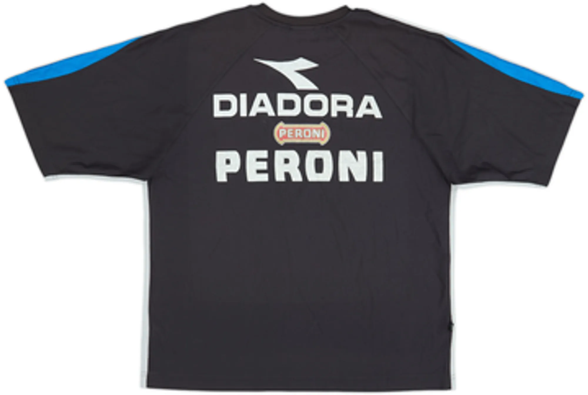 2001-02 Napoli Diadora Training Shirt - 6/10 - (M)