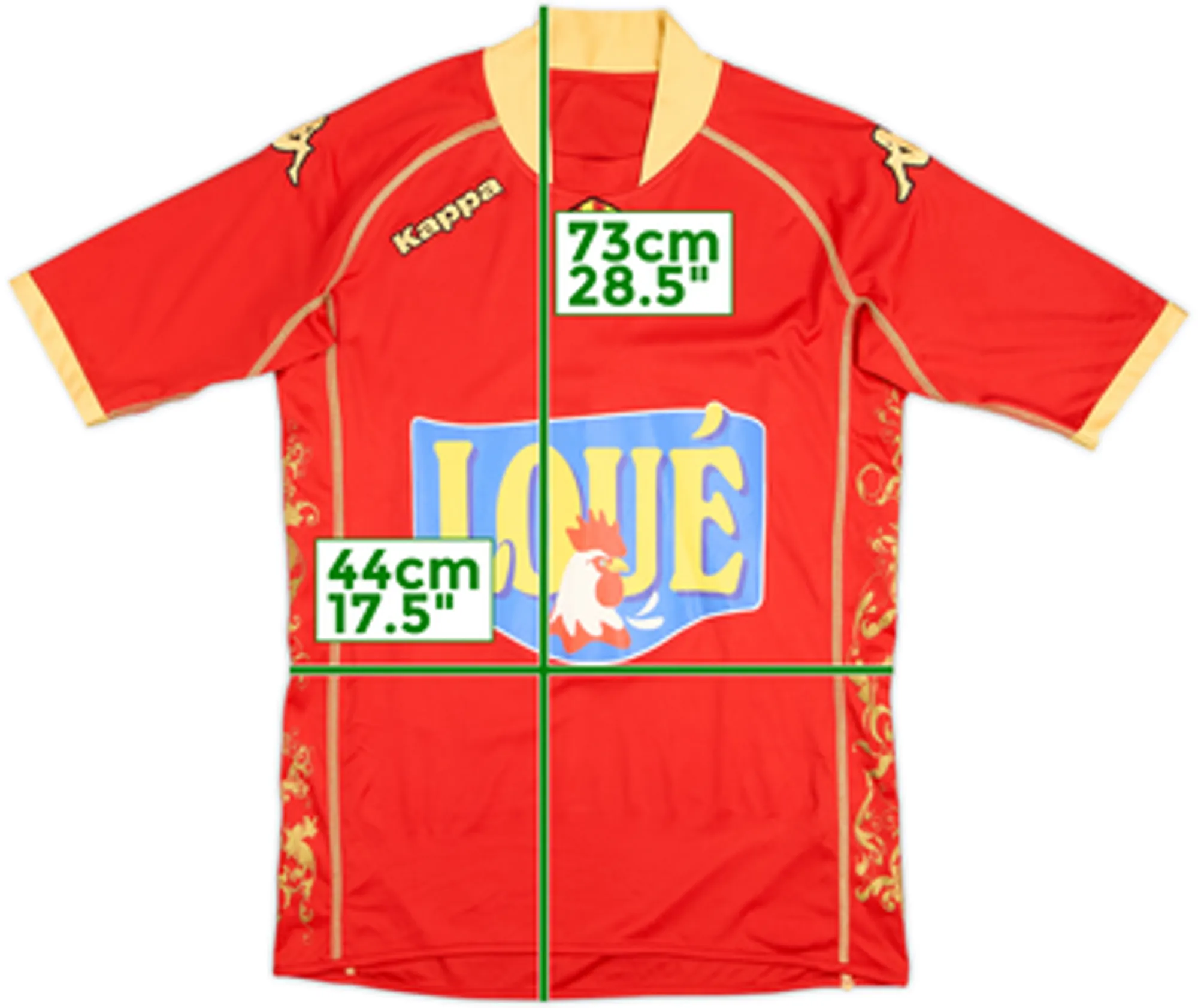 2009-10 Le Mans Home Cup Shirt - 9/10 - (XL.Boys)