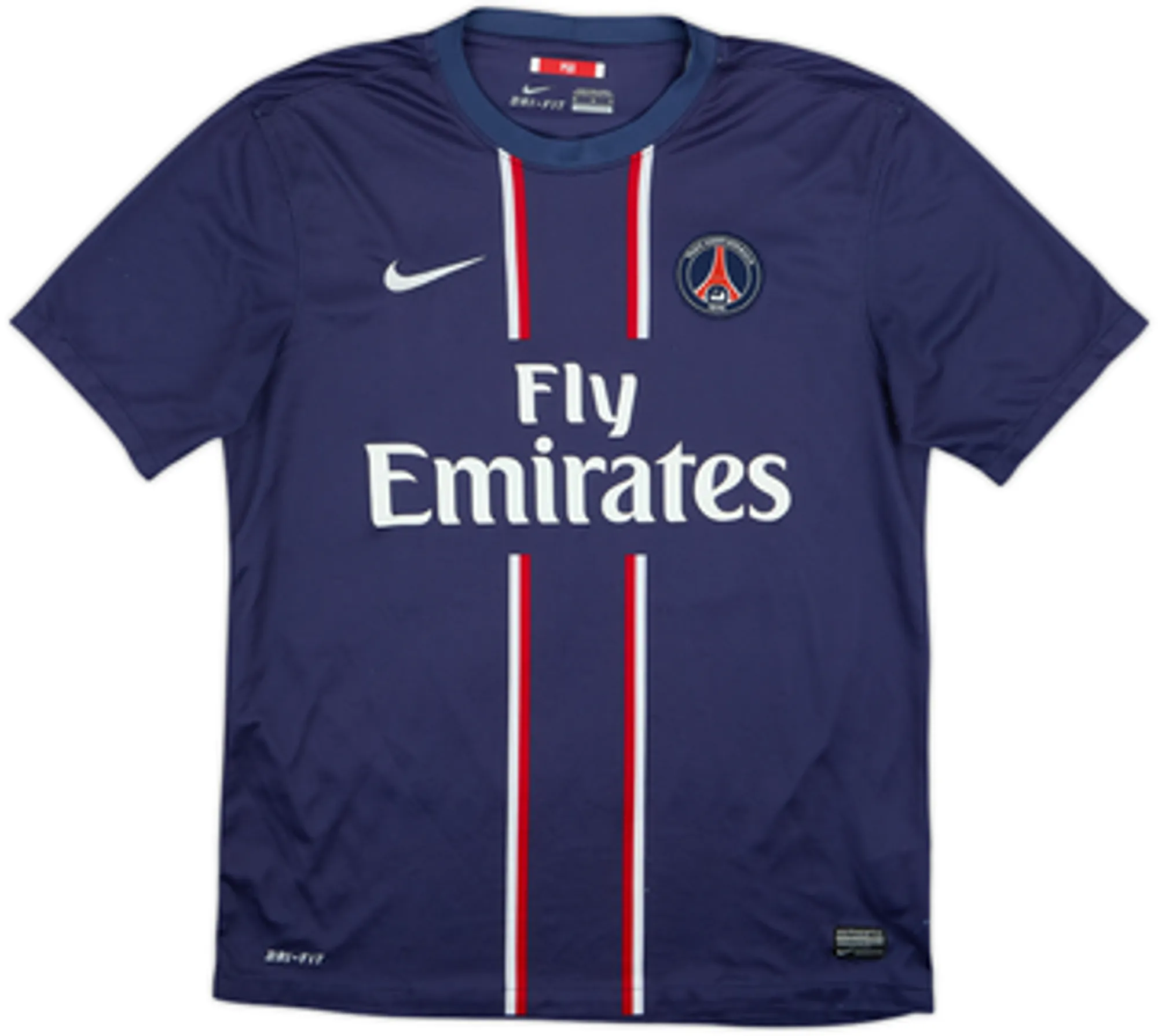 2012-13 Paris Saint-Germain Home Shirt Beckham #32 - 8/10 - (M)