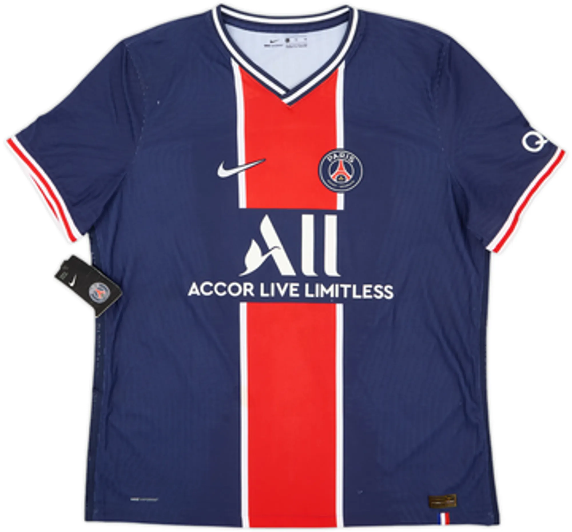 2020-21 Paris Saint-Germain Authentic Home Shirt Neymar Jr #10 (XL)