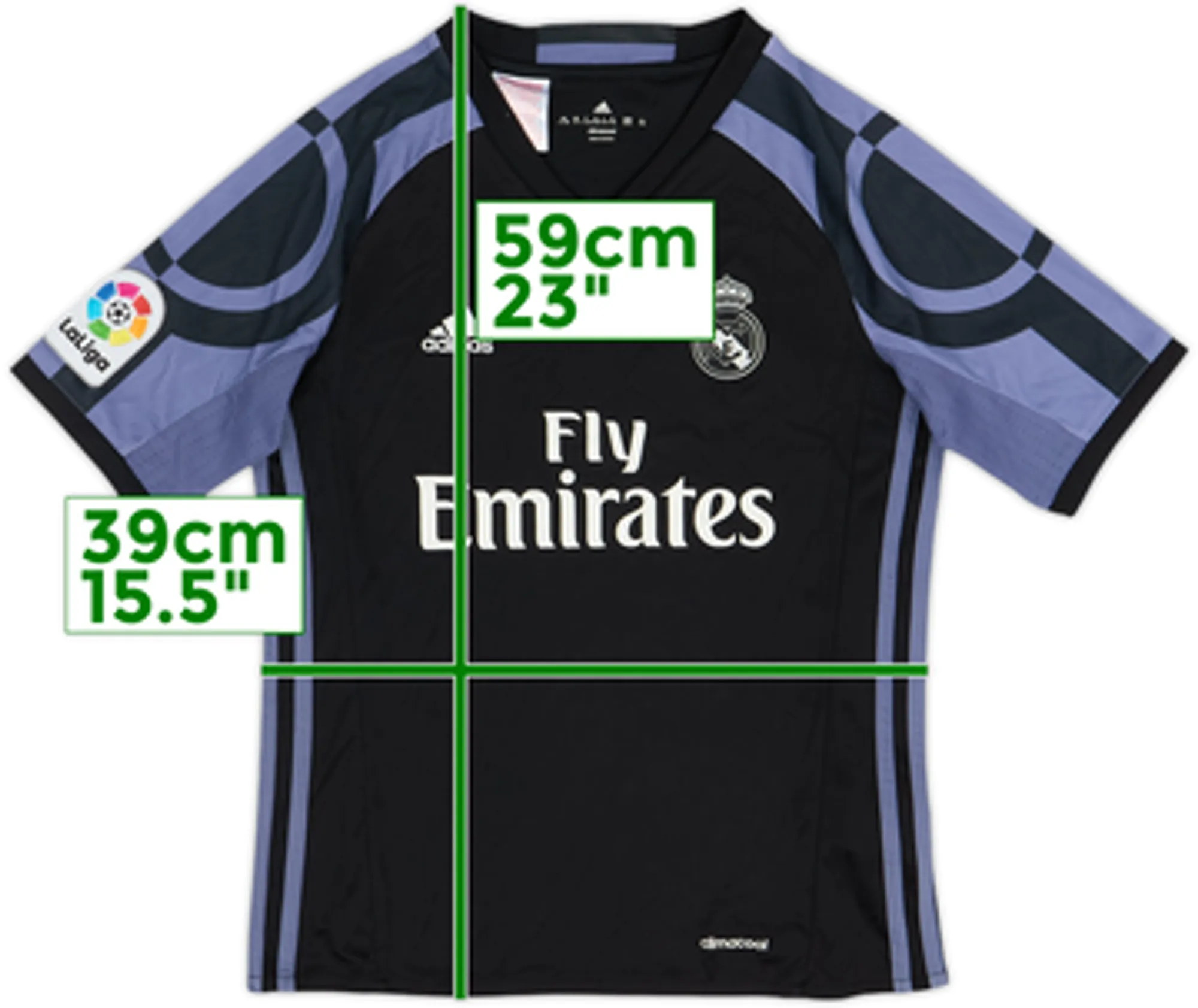 2016-17 Real Madrid Third Shirt - 7/10 - (M.Boys)