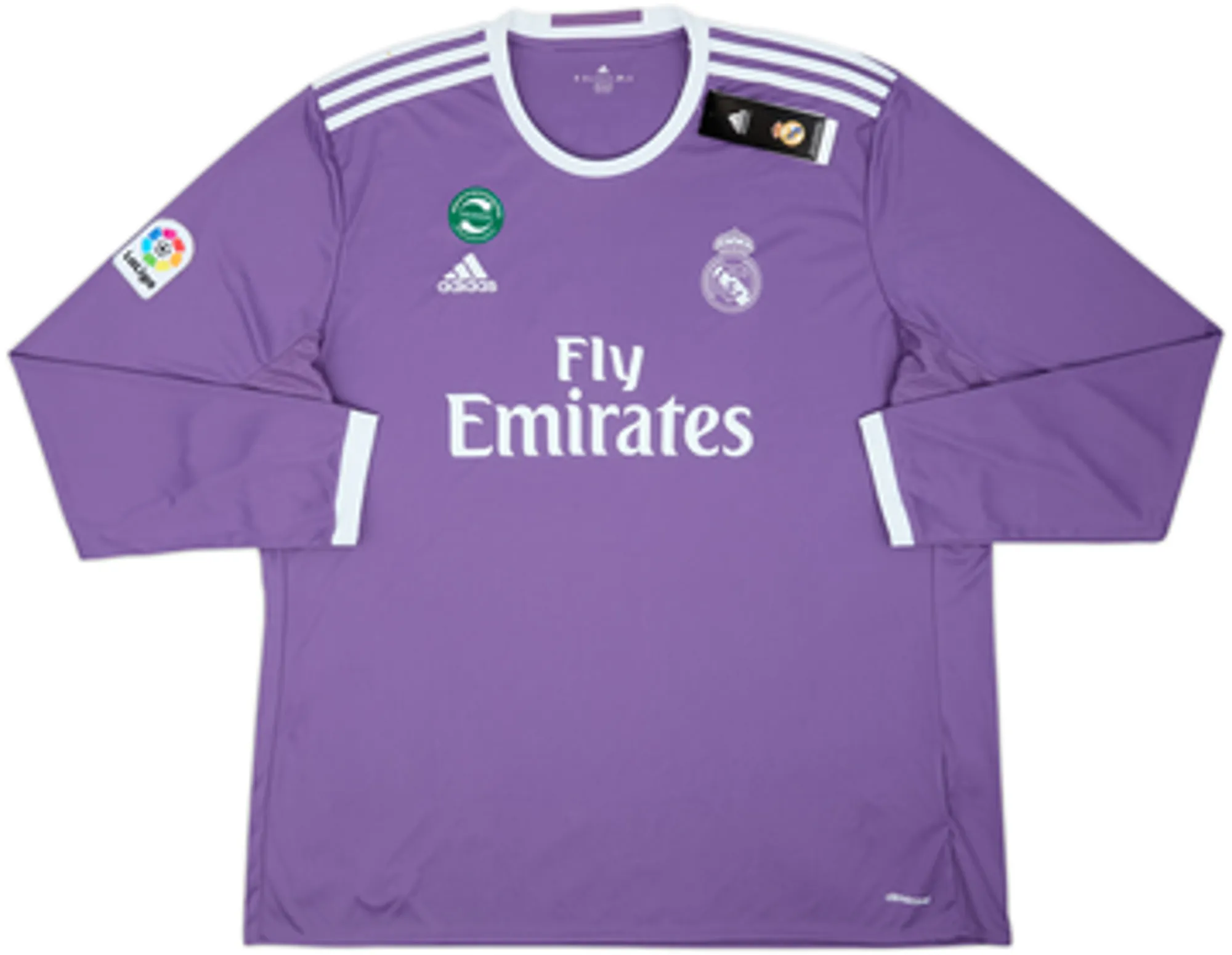 2016-17 Real Madrid Away L/S Shirt Ronaldo #7 (XXL)
