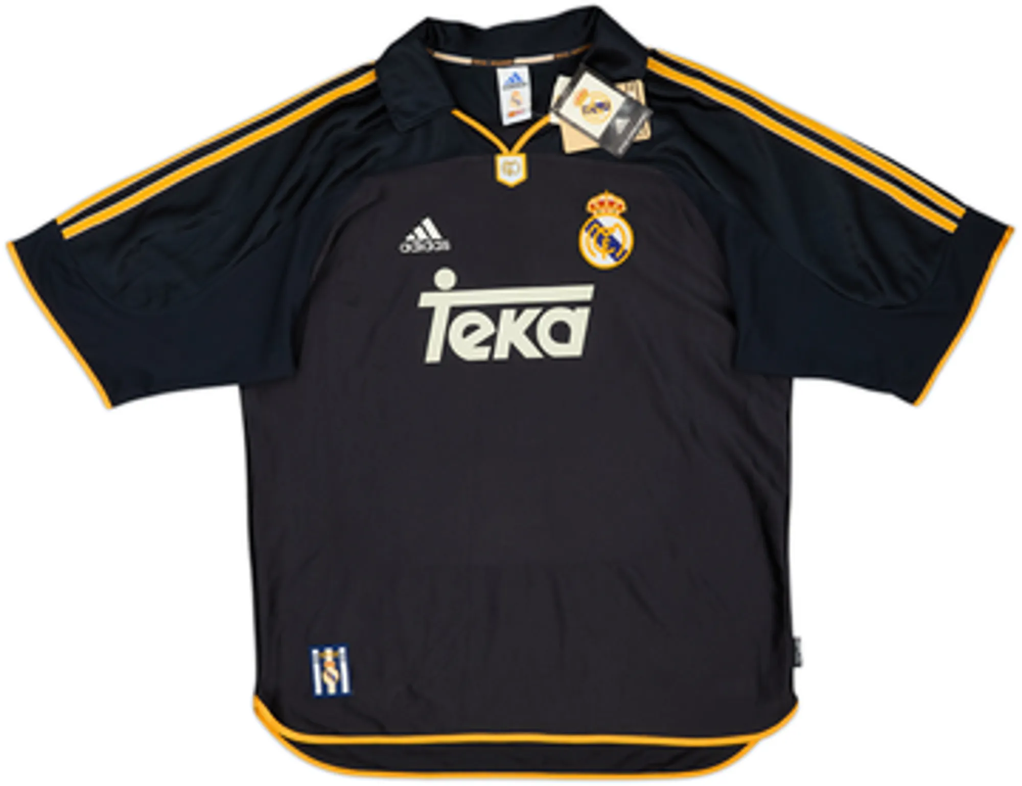 1999-01 Real Madrid Away Shirt McManaman #8 (L)