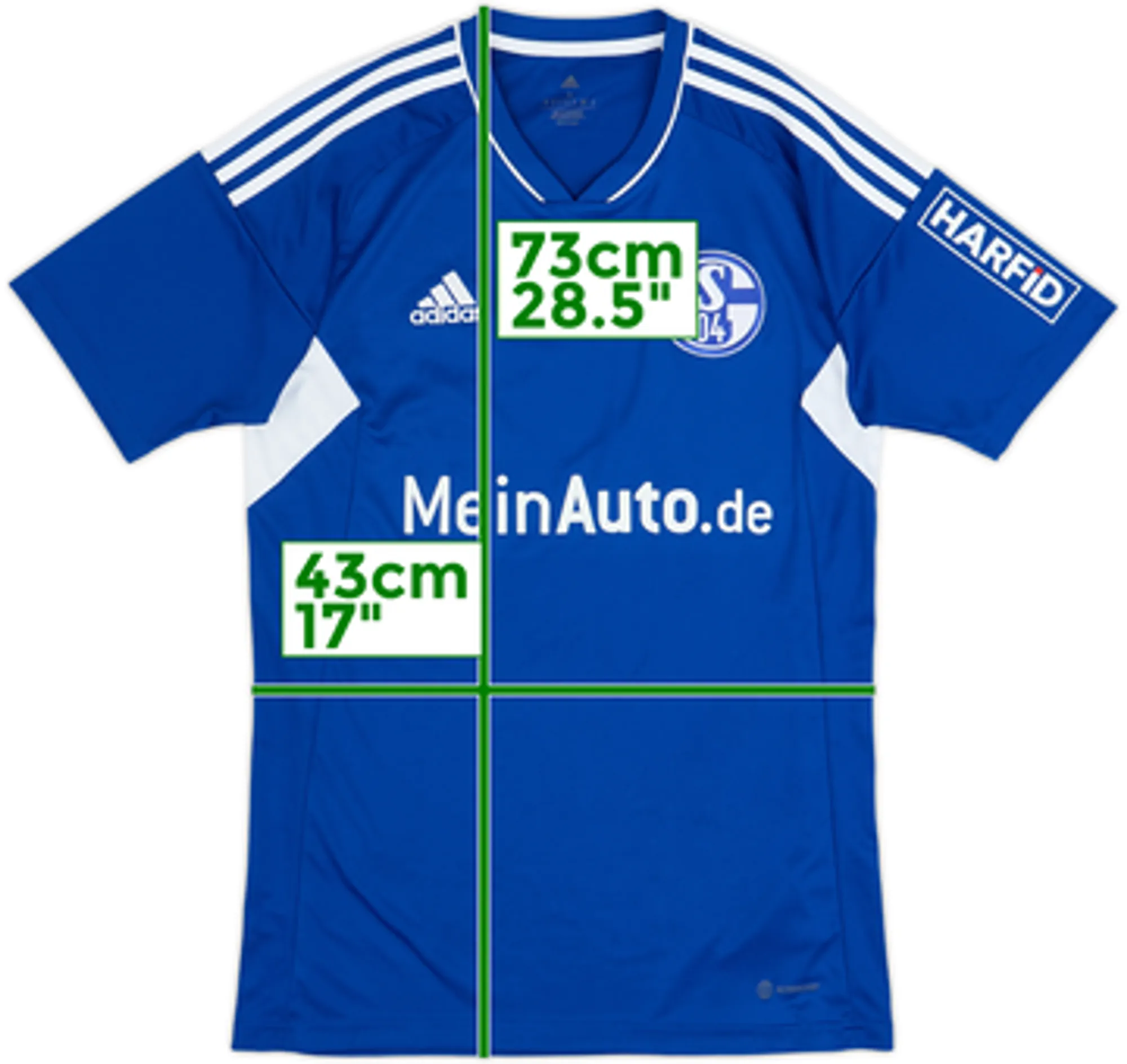 2022-23 Schalke Home Shirt - 8/10 - (S)