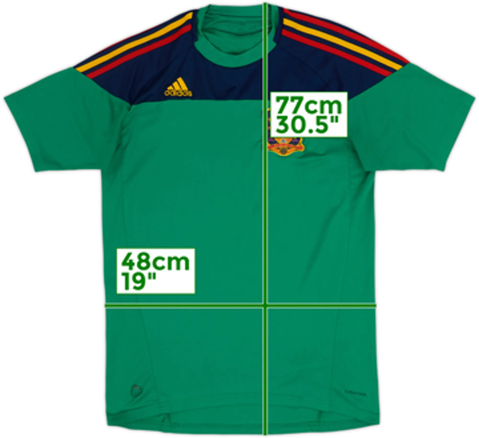 2010-12 Spain GK S/S Shirt - 7/10 - (M)