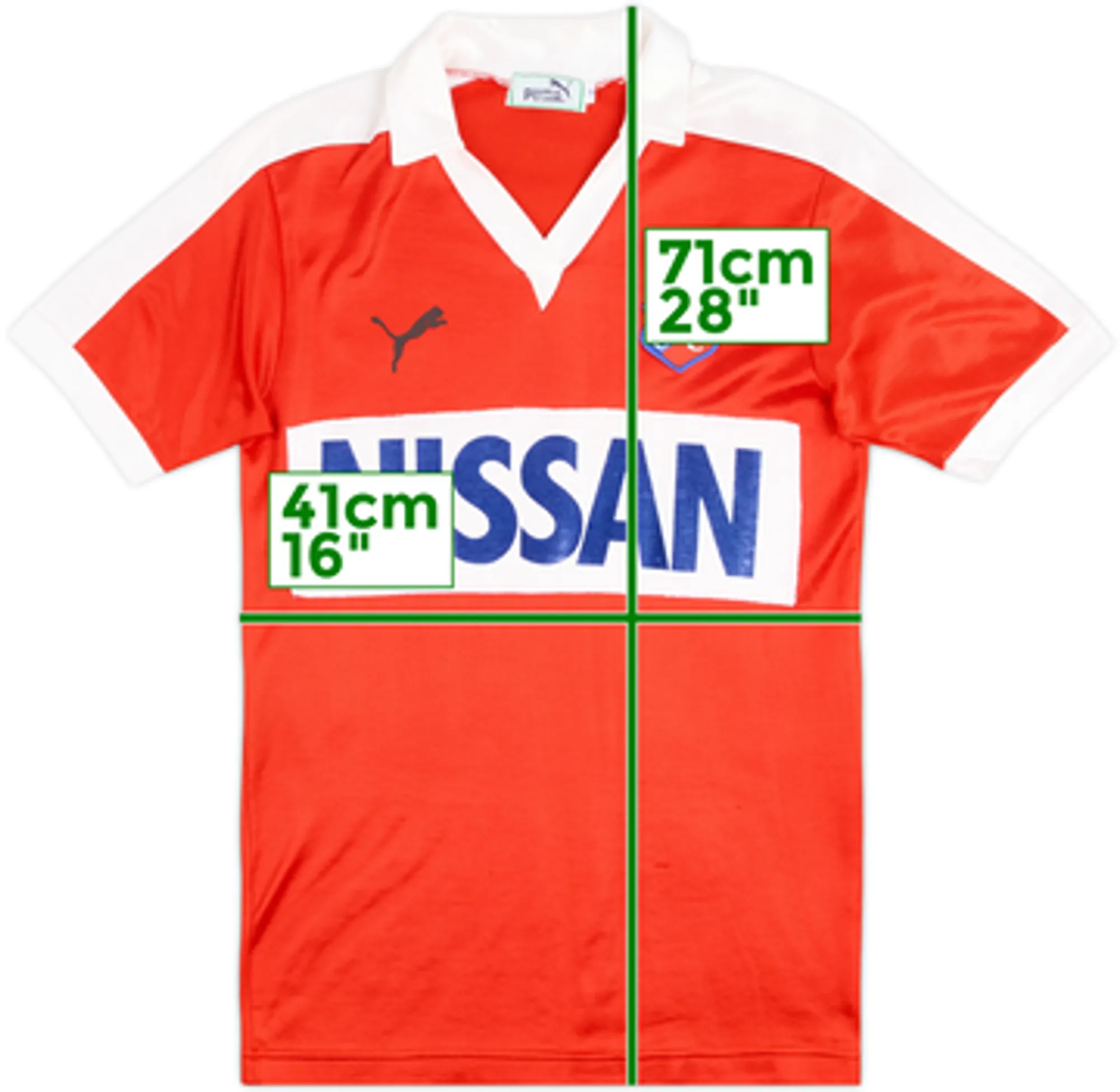 1983-88 Utrecht Home Shirt - 8/10 - (S)