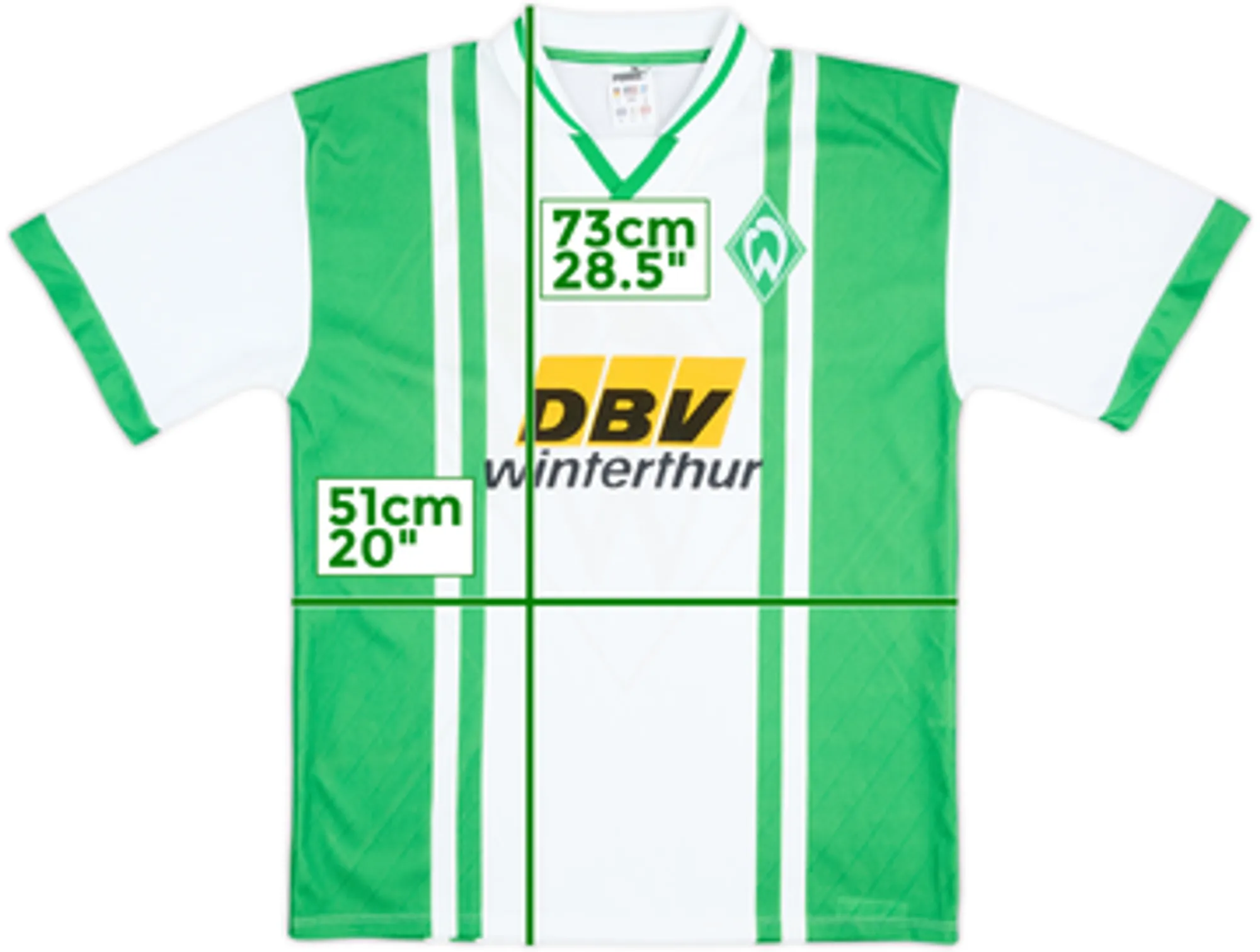 1996-97 Werder Bremen Home Shirt - 6/10 - (S)