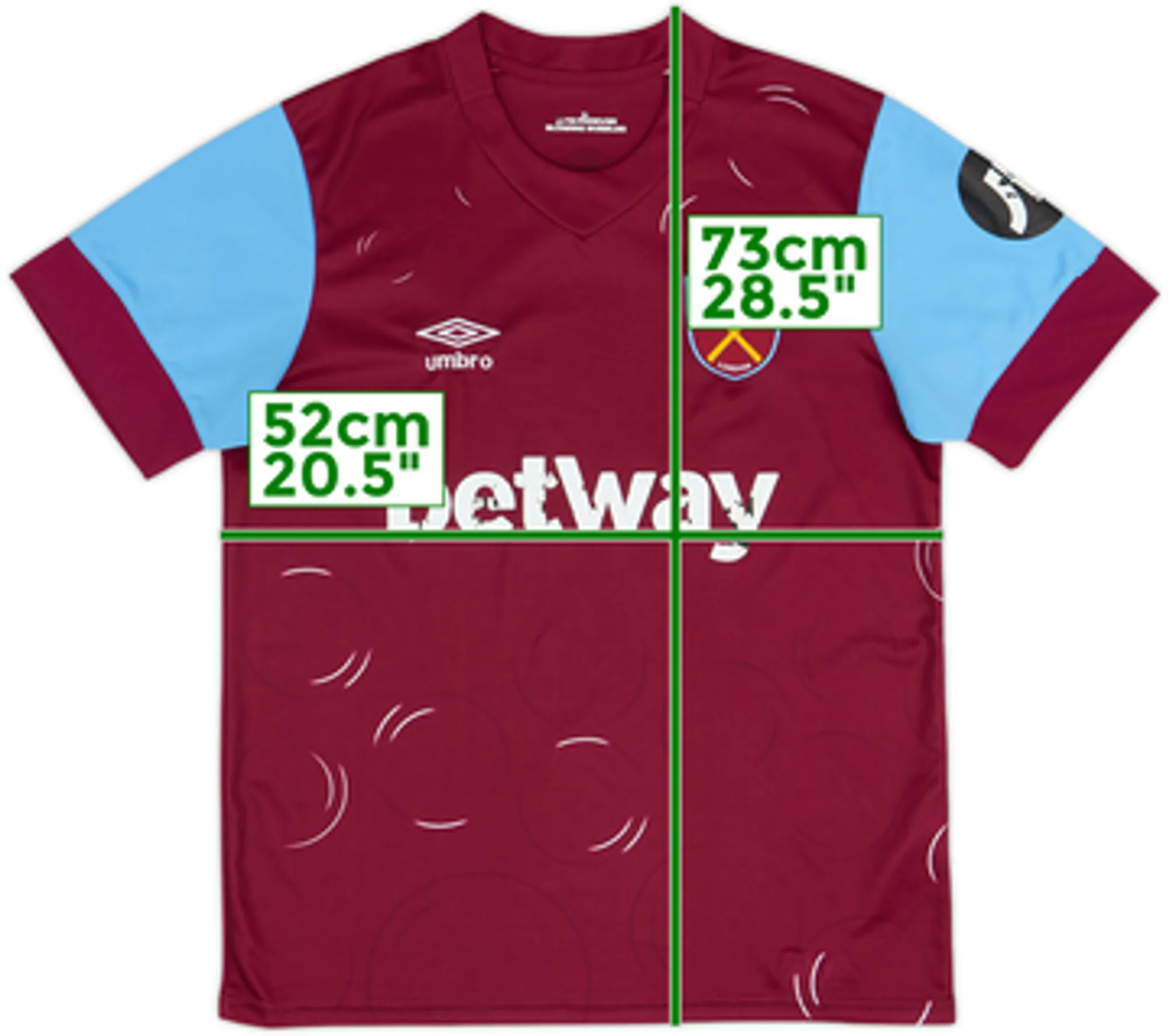 2023-24 West Ham United Home Shirt - 4/10 - (L)