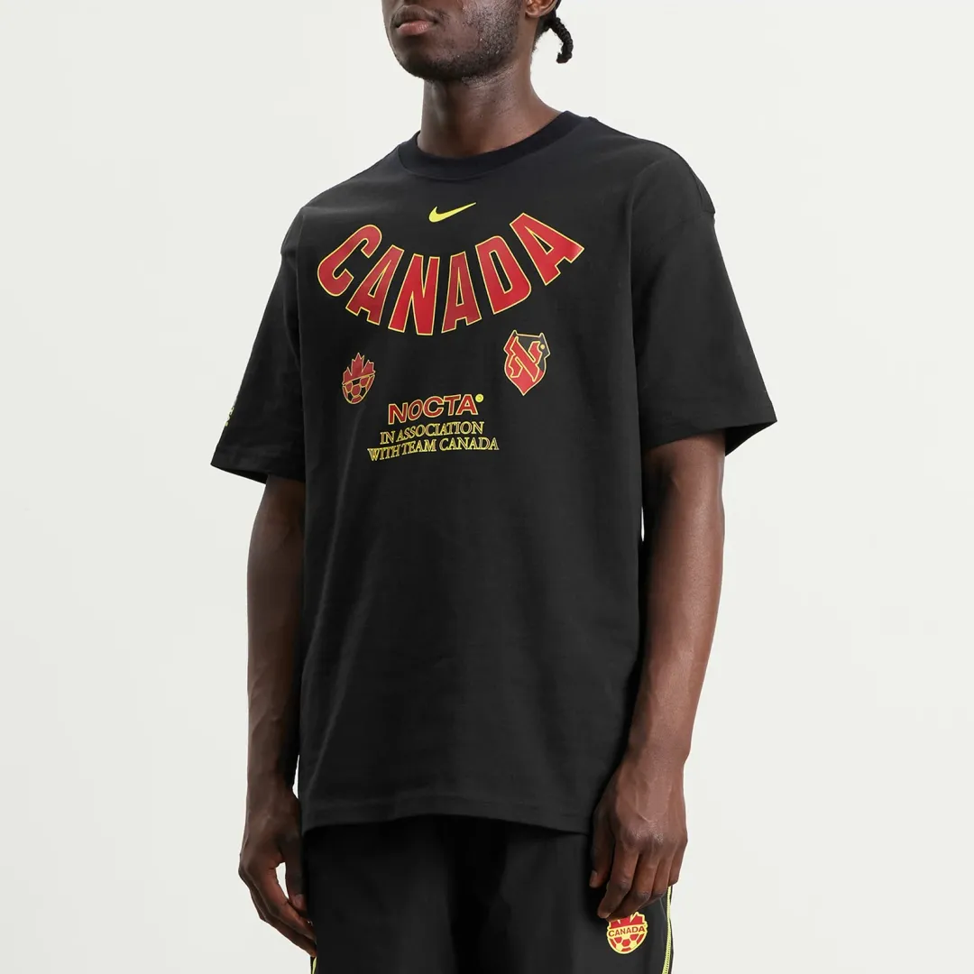 Nike Men's x Nocta Canada Premium T-Shirt Black | II6475-010