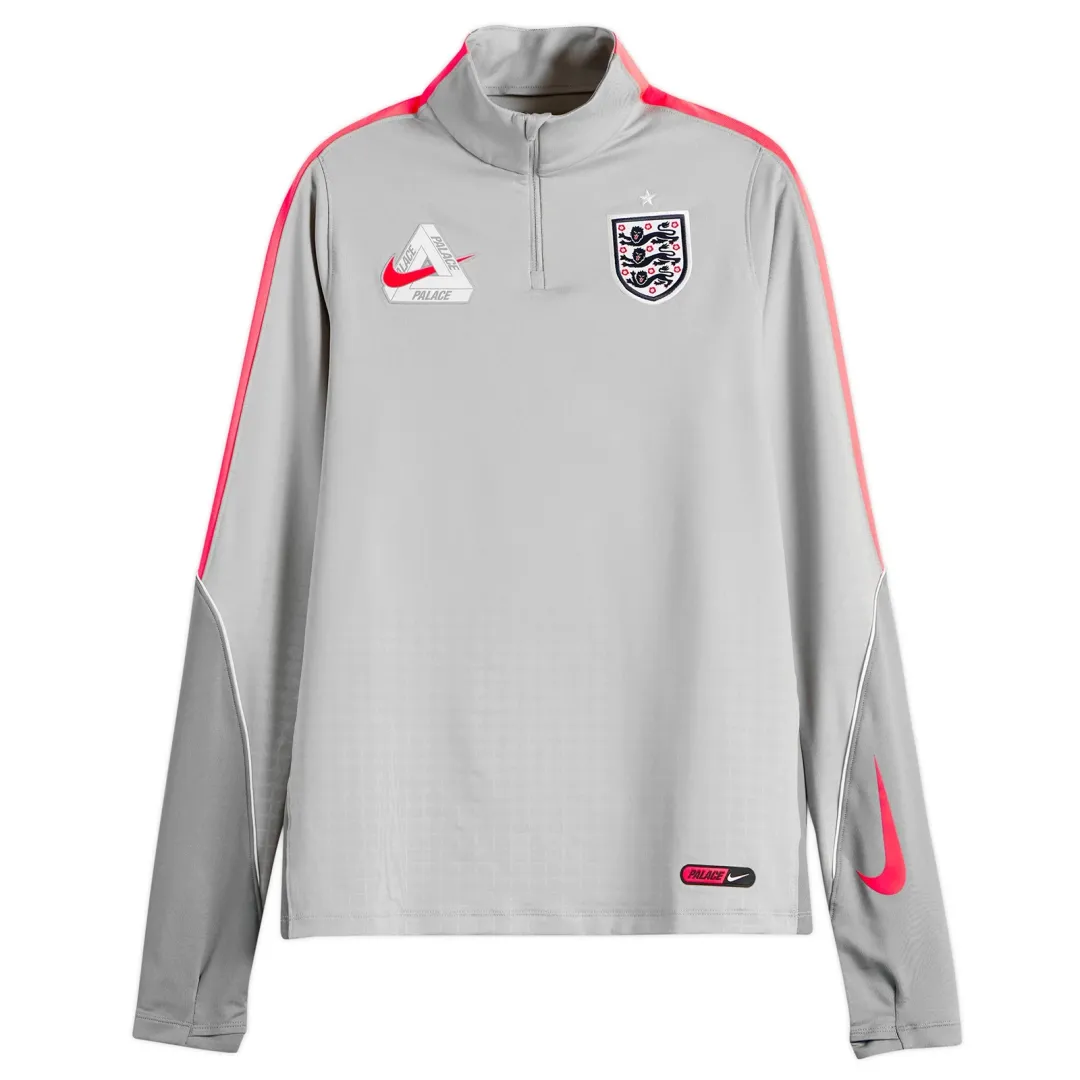 Nike Men's x Palace England Sweatshirt Grey | IM3229-052 | FOOTY.COM