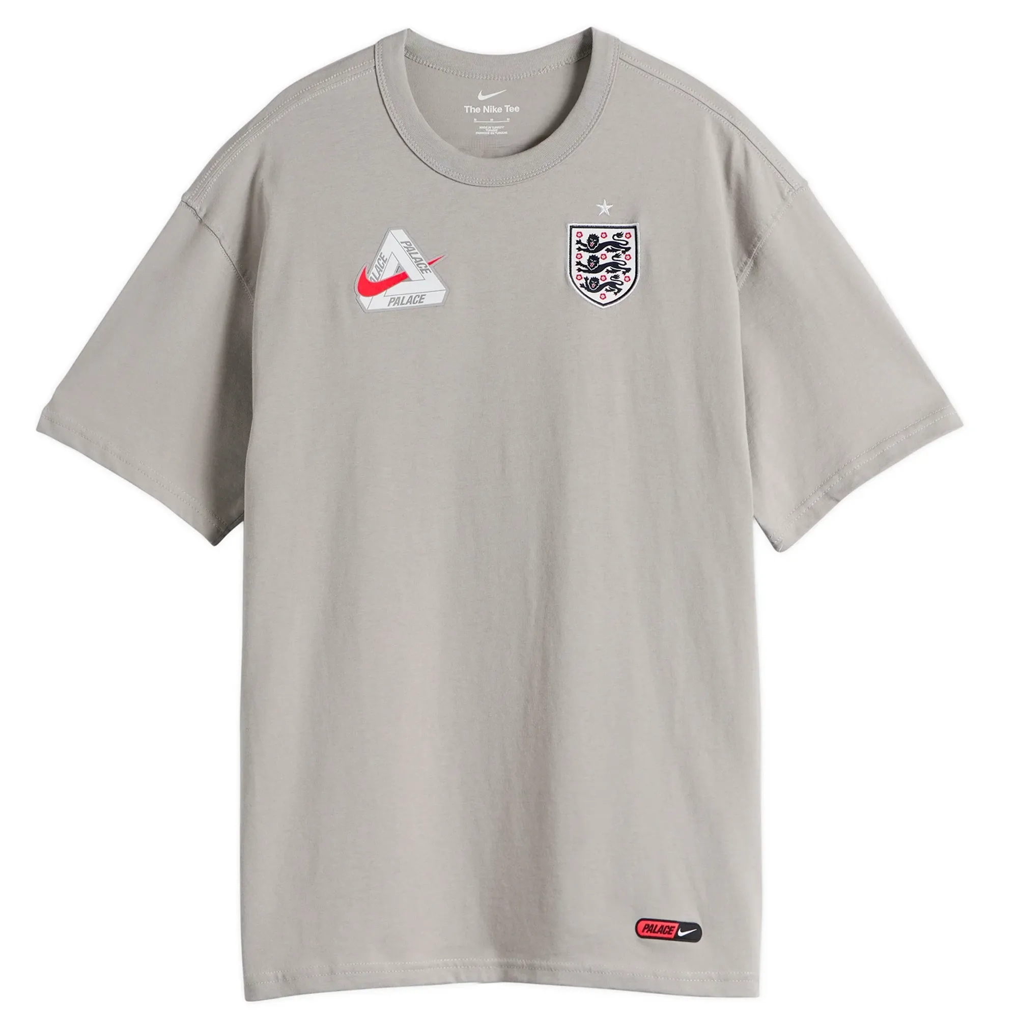 Nike Men's x Palace England T-Shirt Grey