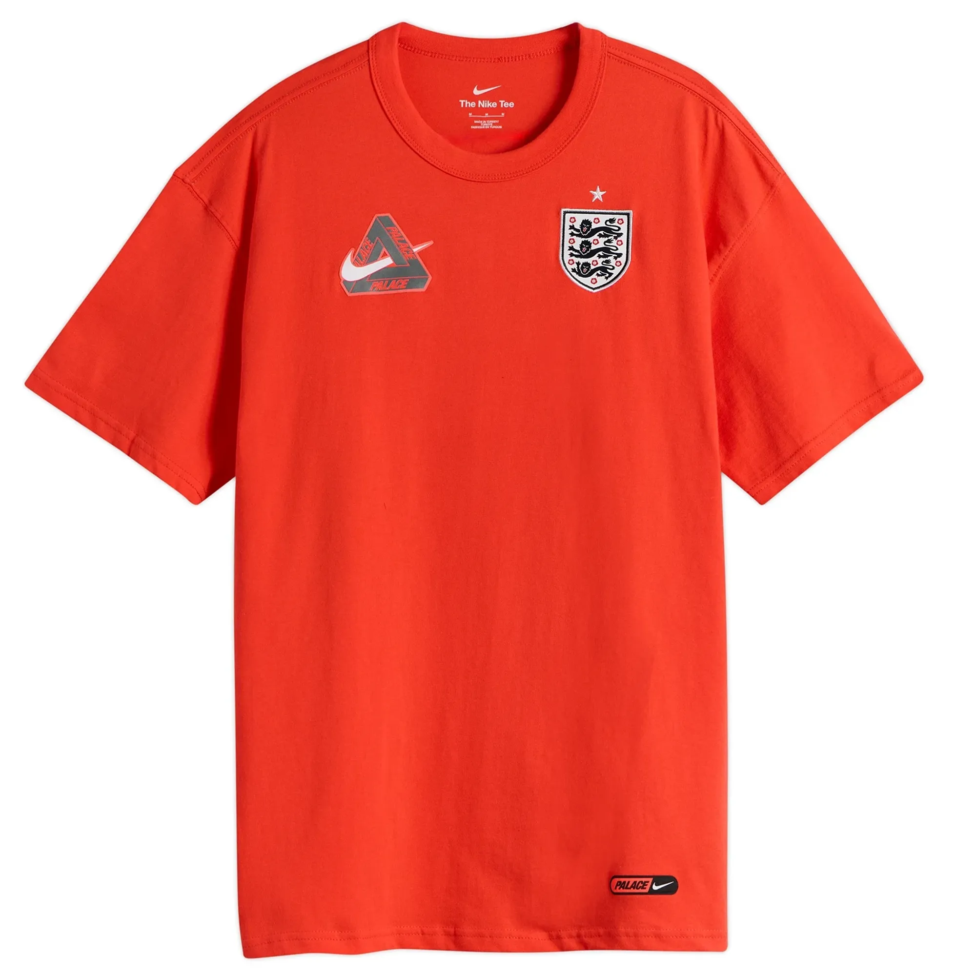 Nike Men's x Palace England T-Shirt Crimson