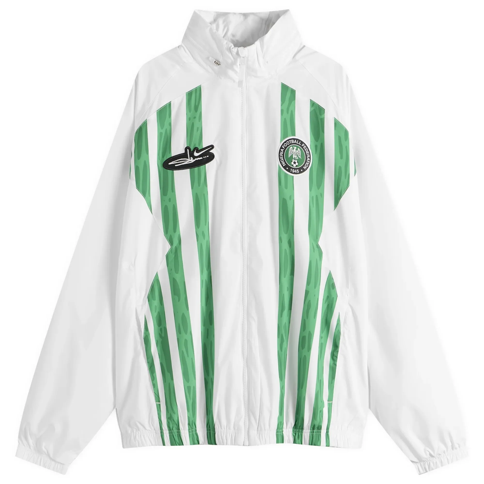 Nike Men's x Slawn Nigeria Woven Track Jacket White