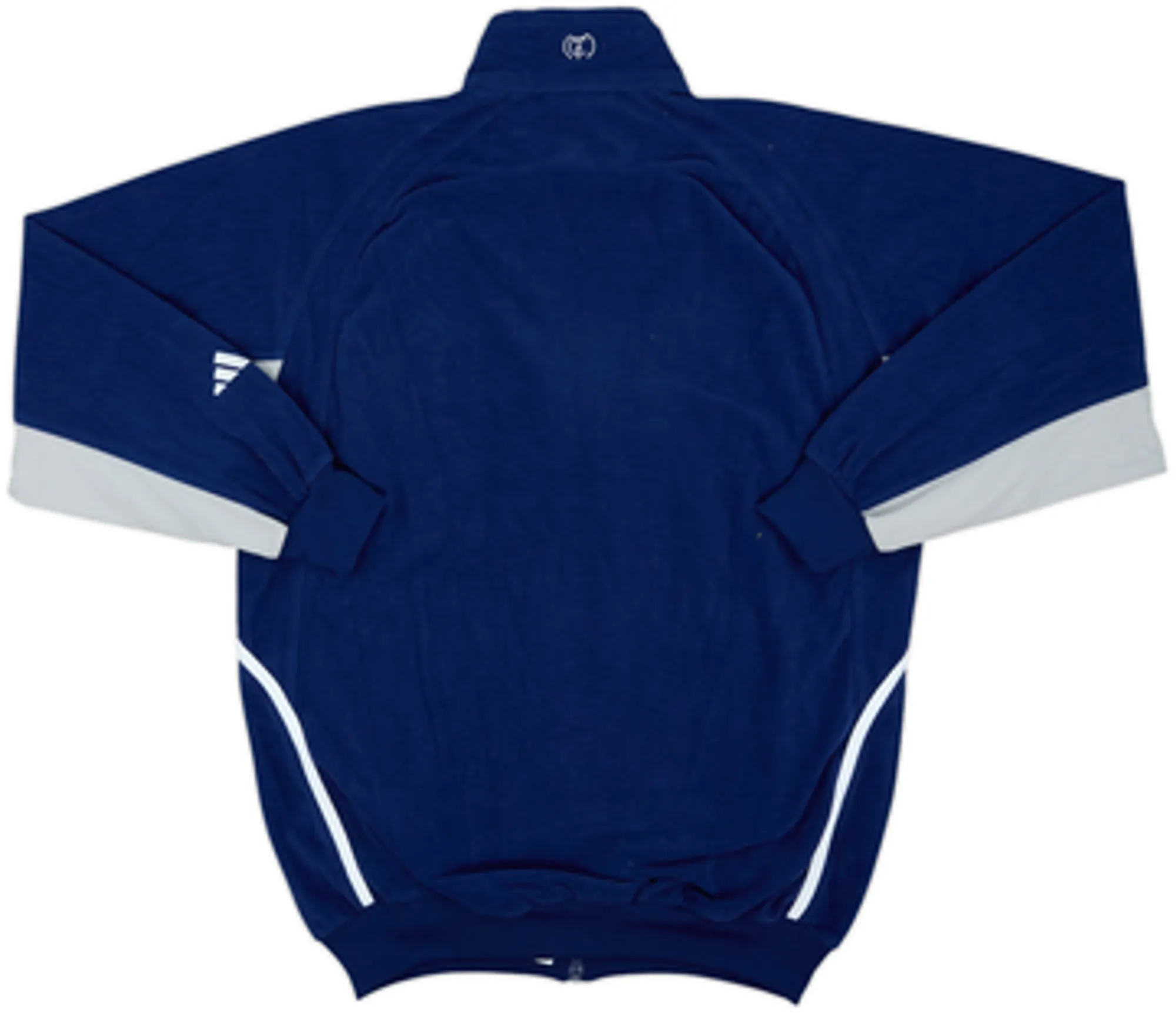 2000-01 Real Madrid adidas Fleece Track Jacket (XL.Boys)
