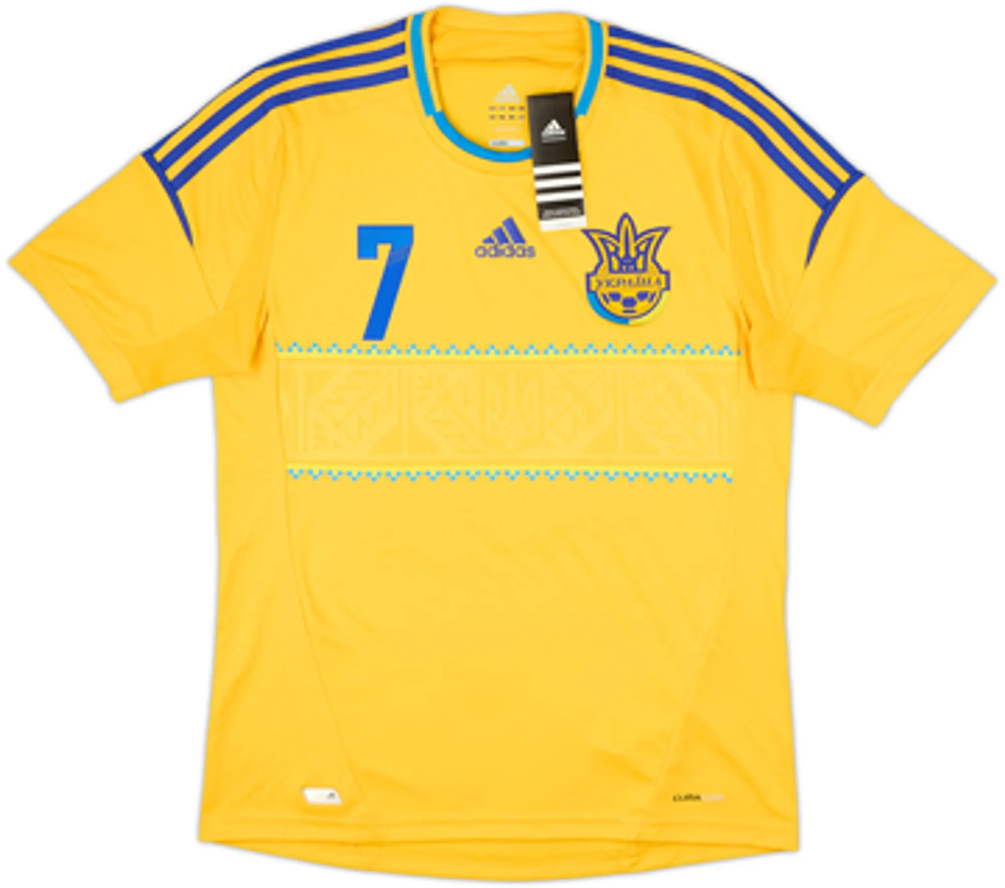 2011-13 Ukraine Home Shirt Shevchenko #7 (M)
