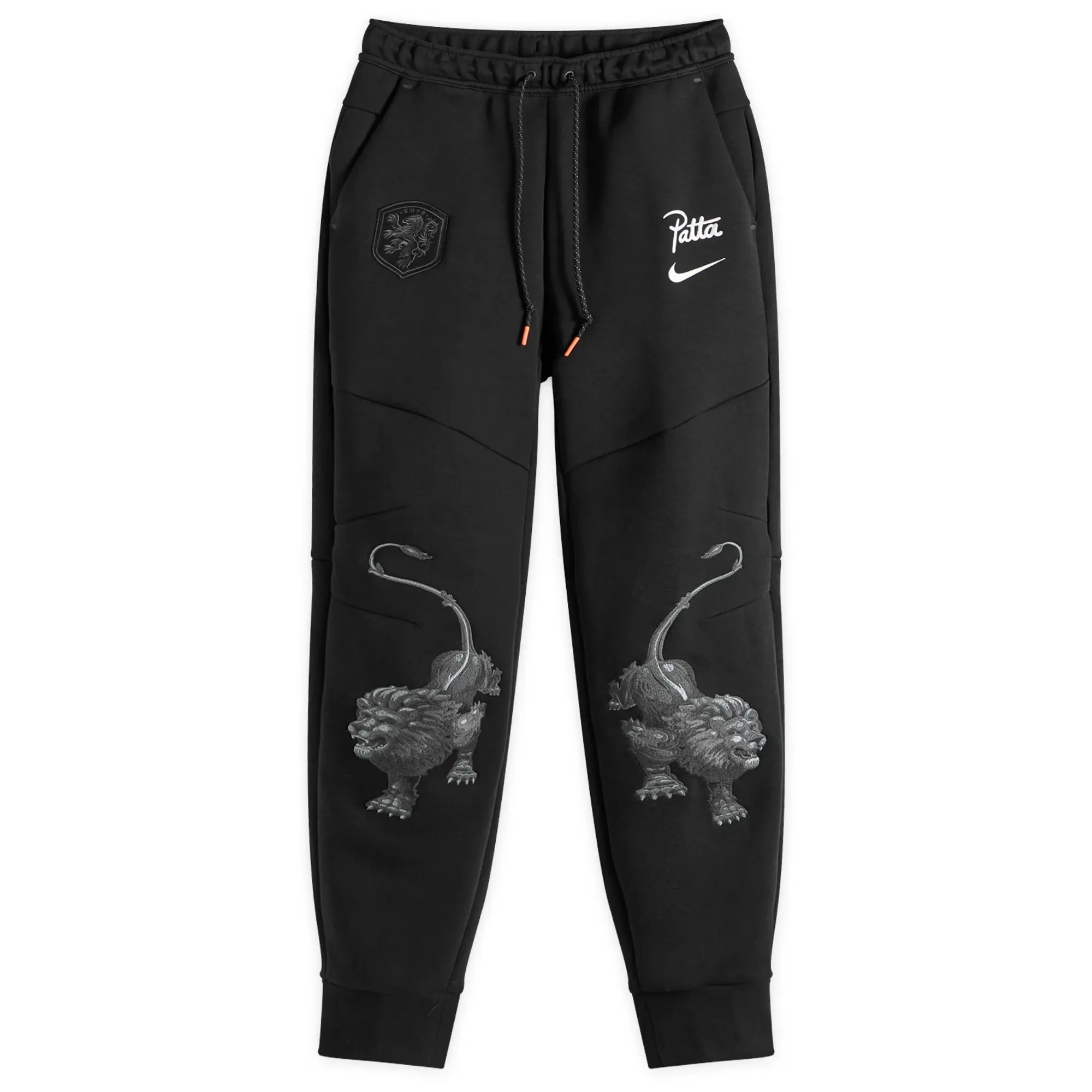 Nike Men's x Patta Netherlands Tech Fleece Track Pant Black