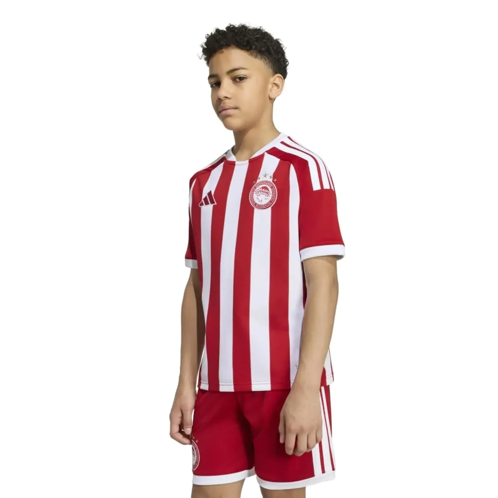 Adidas Olympiacos 26/27 Jersey Home Junior Short Sleeve T-shirt