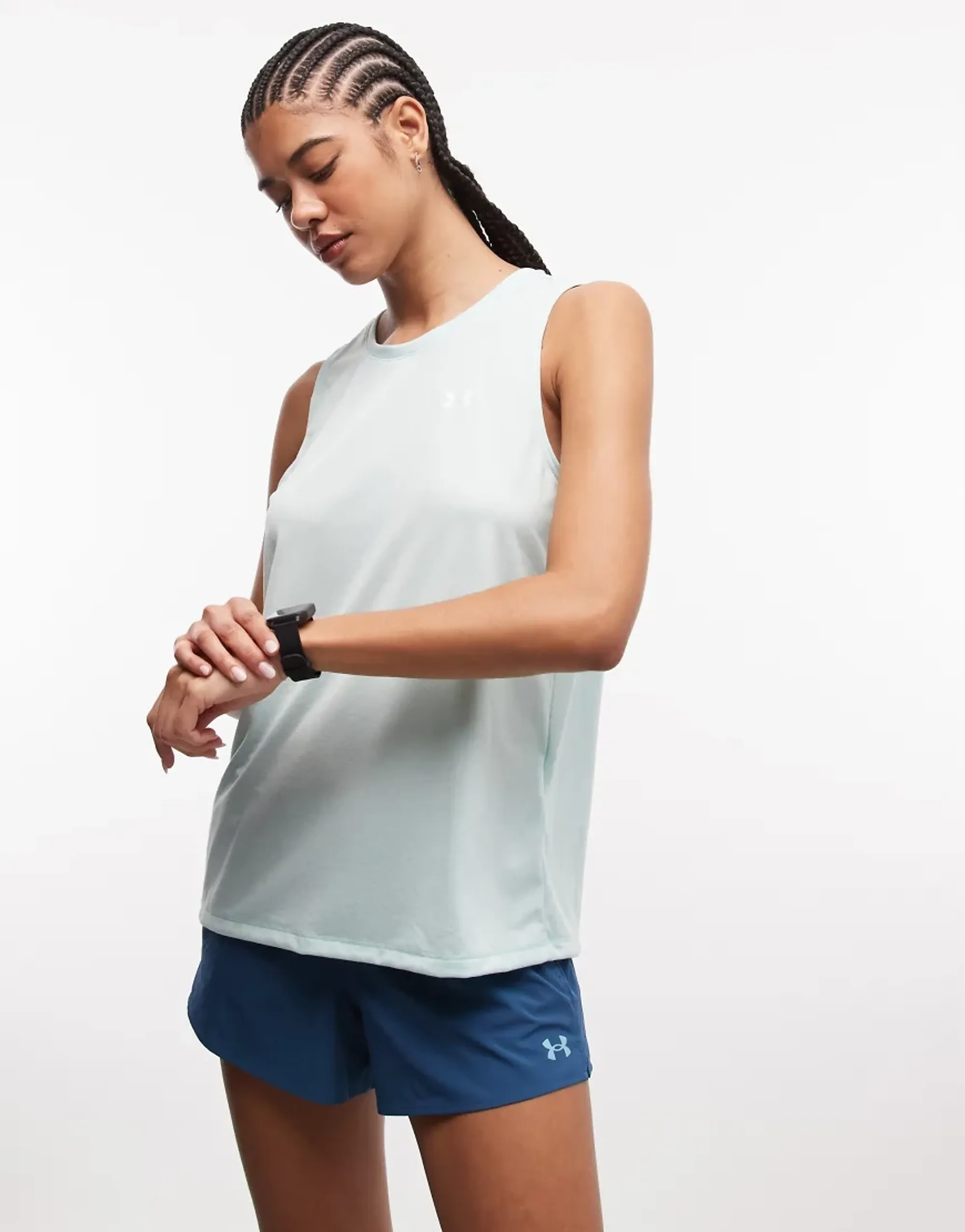Under Armour Tech™ Women's Tank Refresh Mint / White M