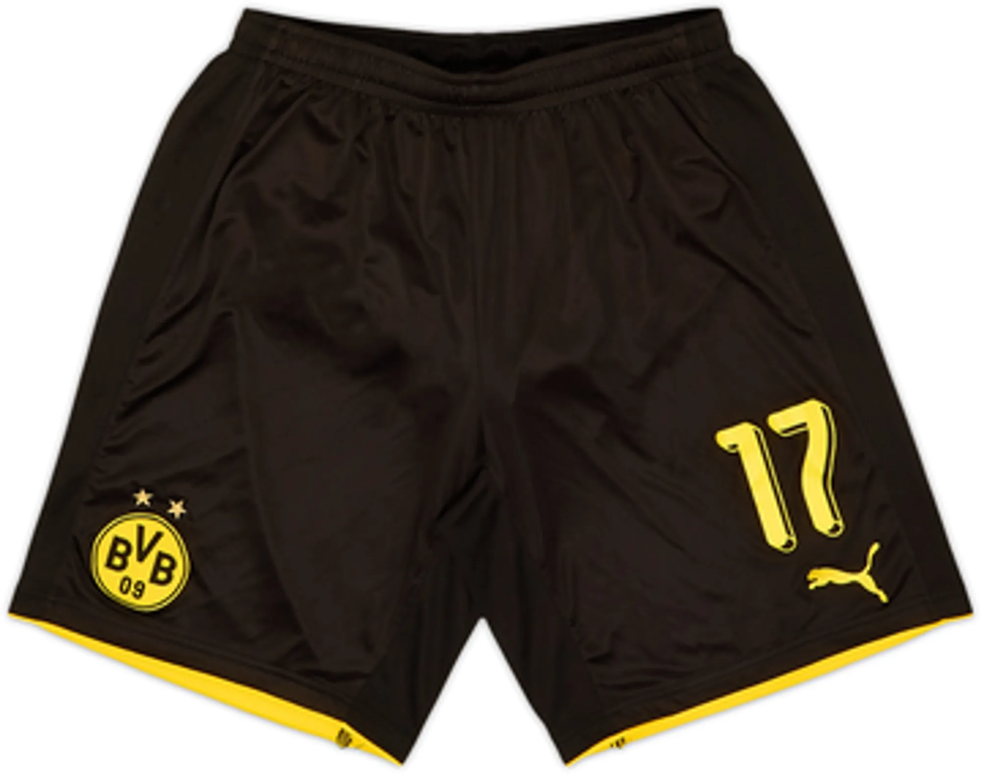 2016-17 Borussia Dortmund Home Shorts #17 - 8/10 - (L)