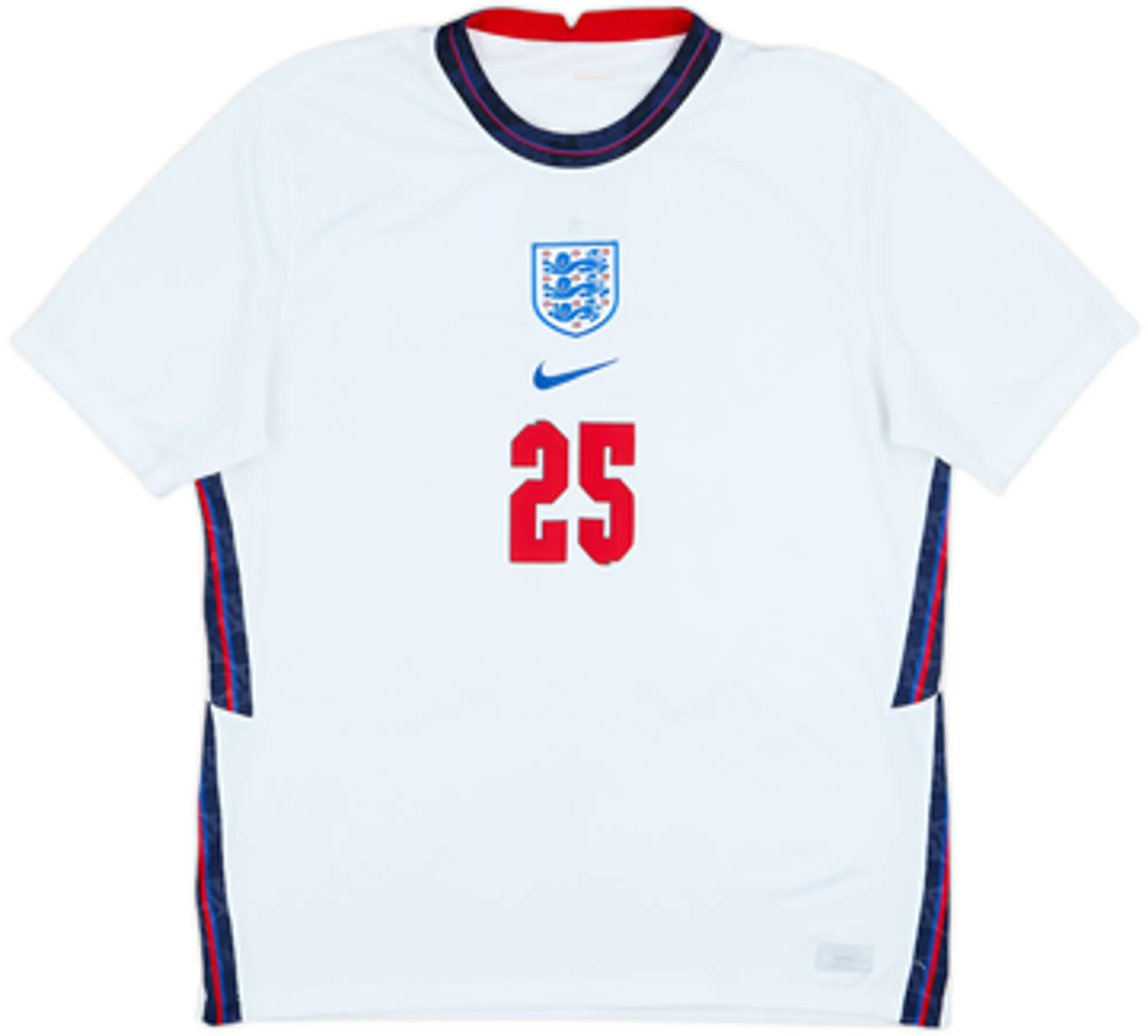 2020-22 England Home Shirt Saka #25EM