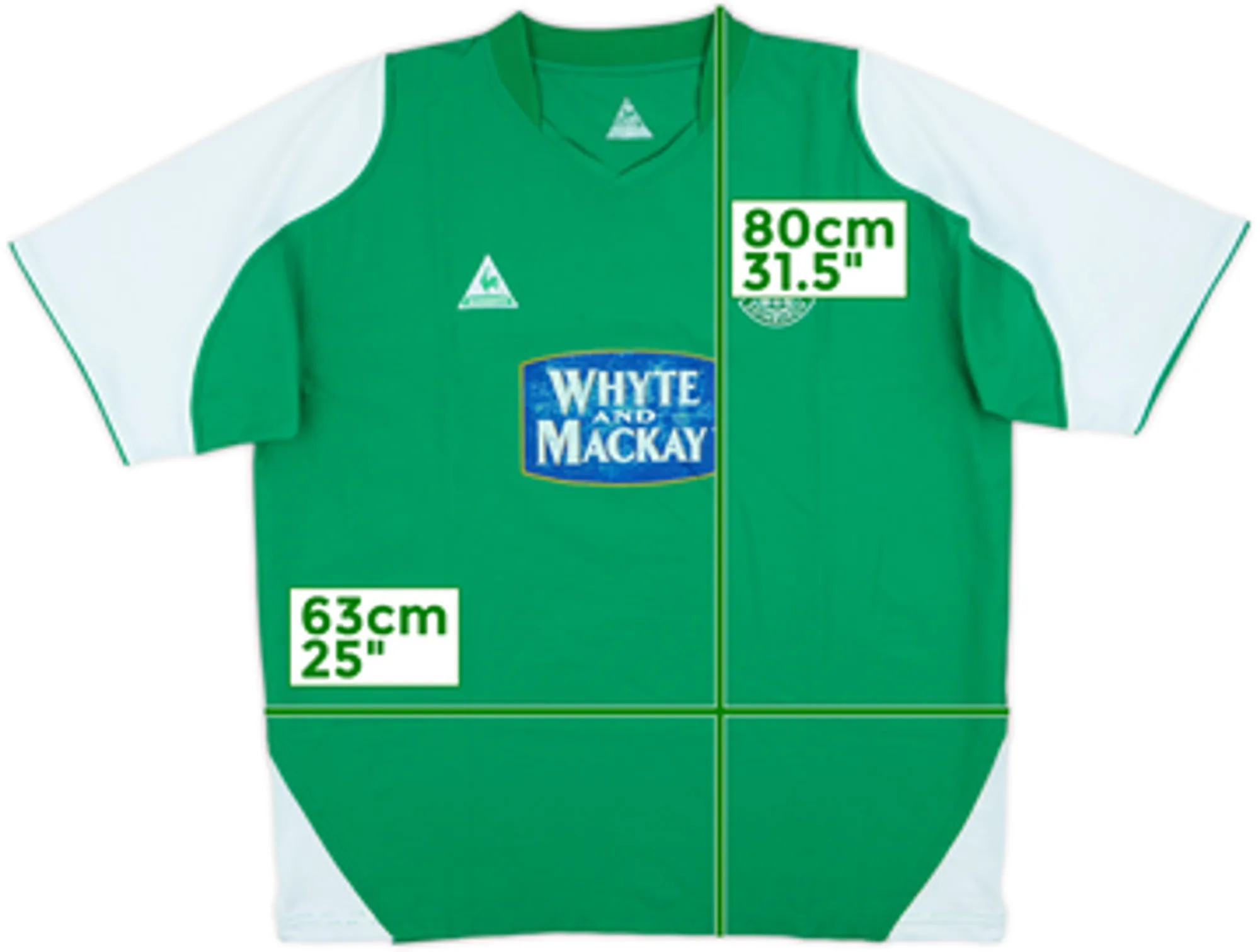 2004-05 Hibernian Home Shirt - 5/10 - (XXL)