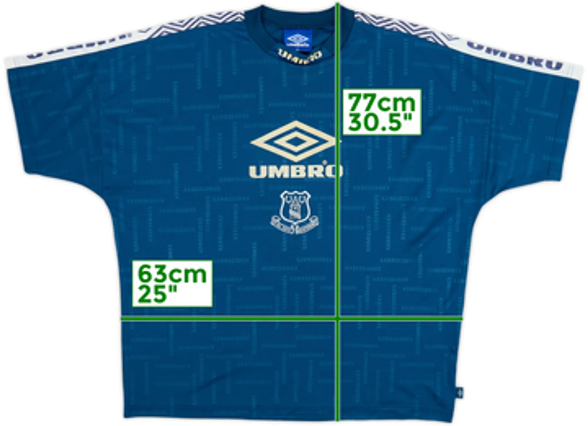 1998-99 Everton Umbro Training Shirt - 6/10 - (XXL)
