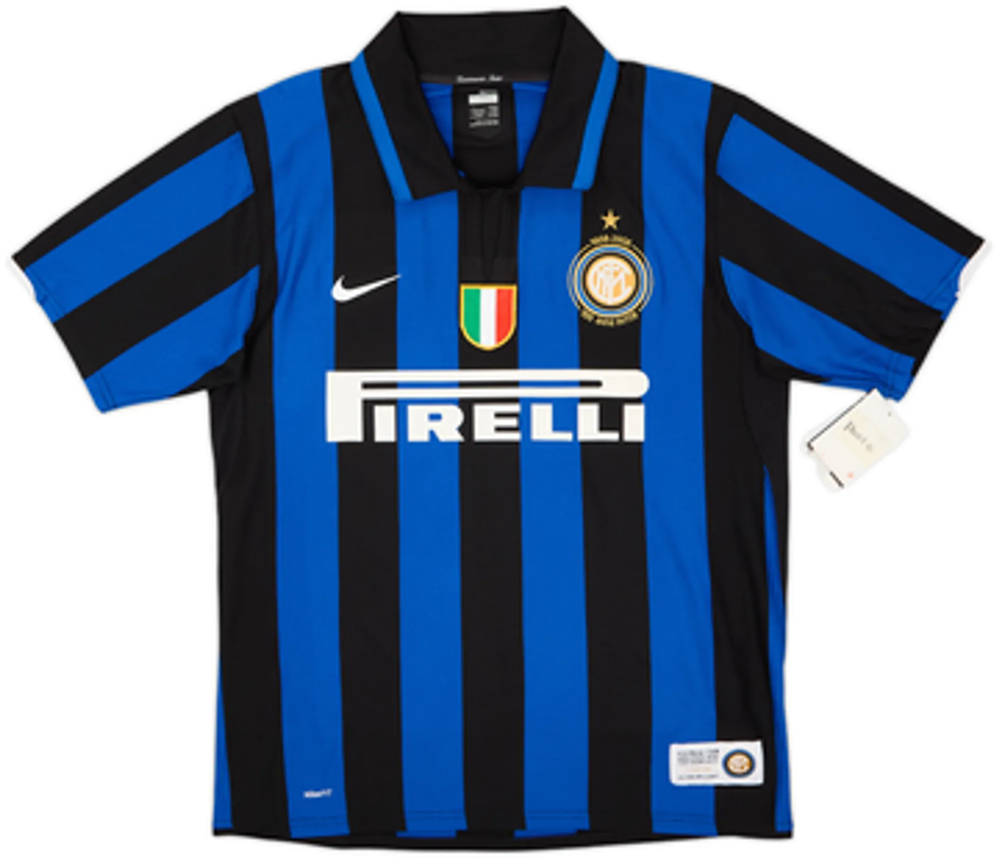 2007-08 Inter Milan Centenary Home Shirt Ibrahimovic #8 (L)