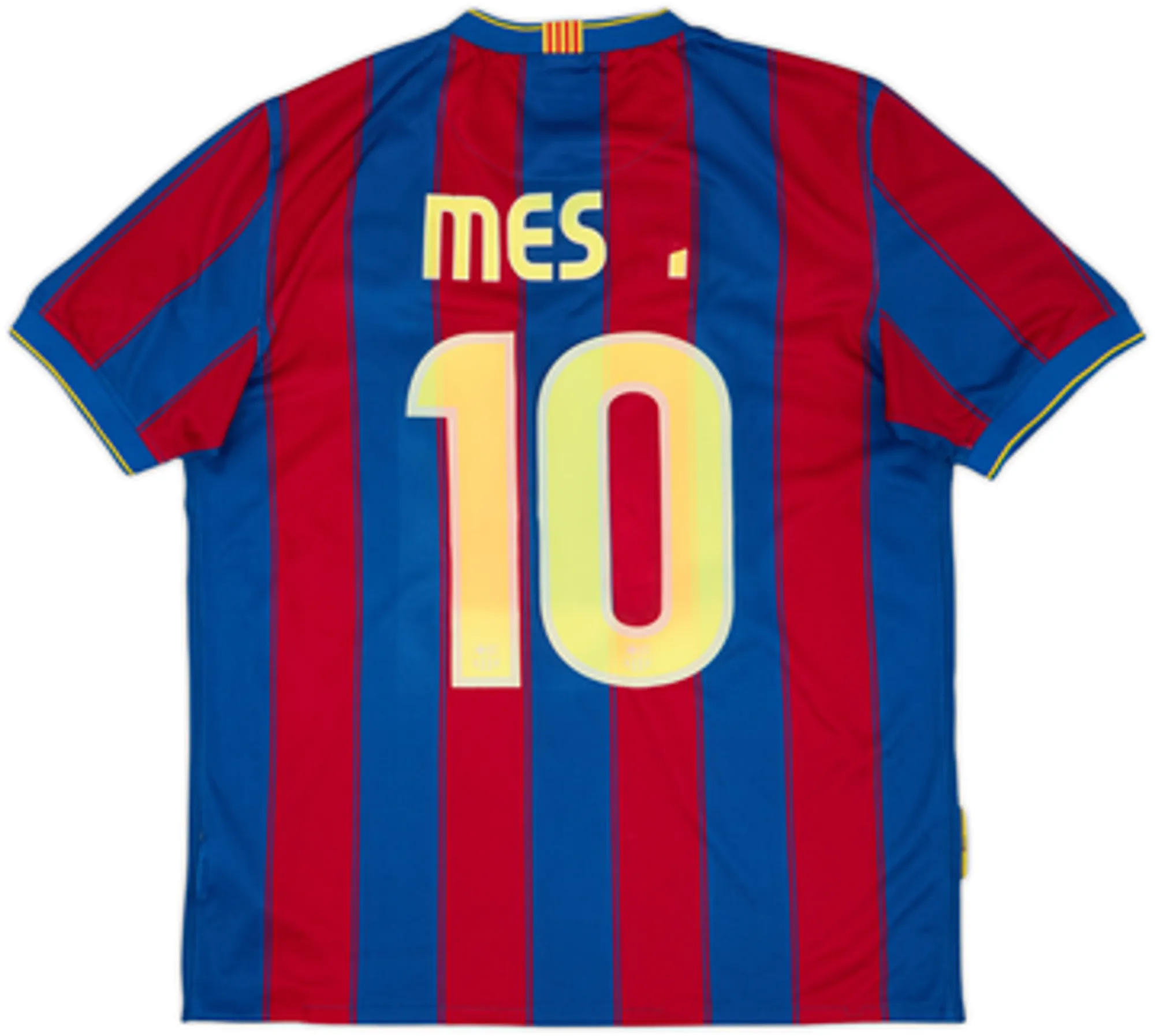 2009-10 Barcelona Home Shirt Messi #10 - 3/10 - (M)