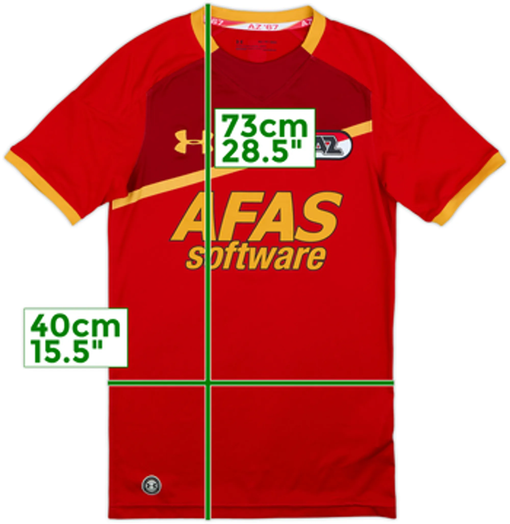 2017-18 AZ Alkmaar Home Shirt - 10/10 - (XS)